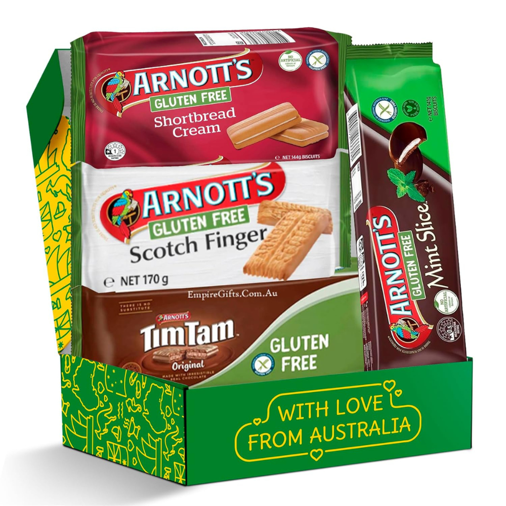 Gluten-Free Biscuit Variety Pack – 4 Flavours