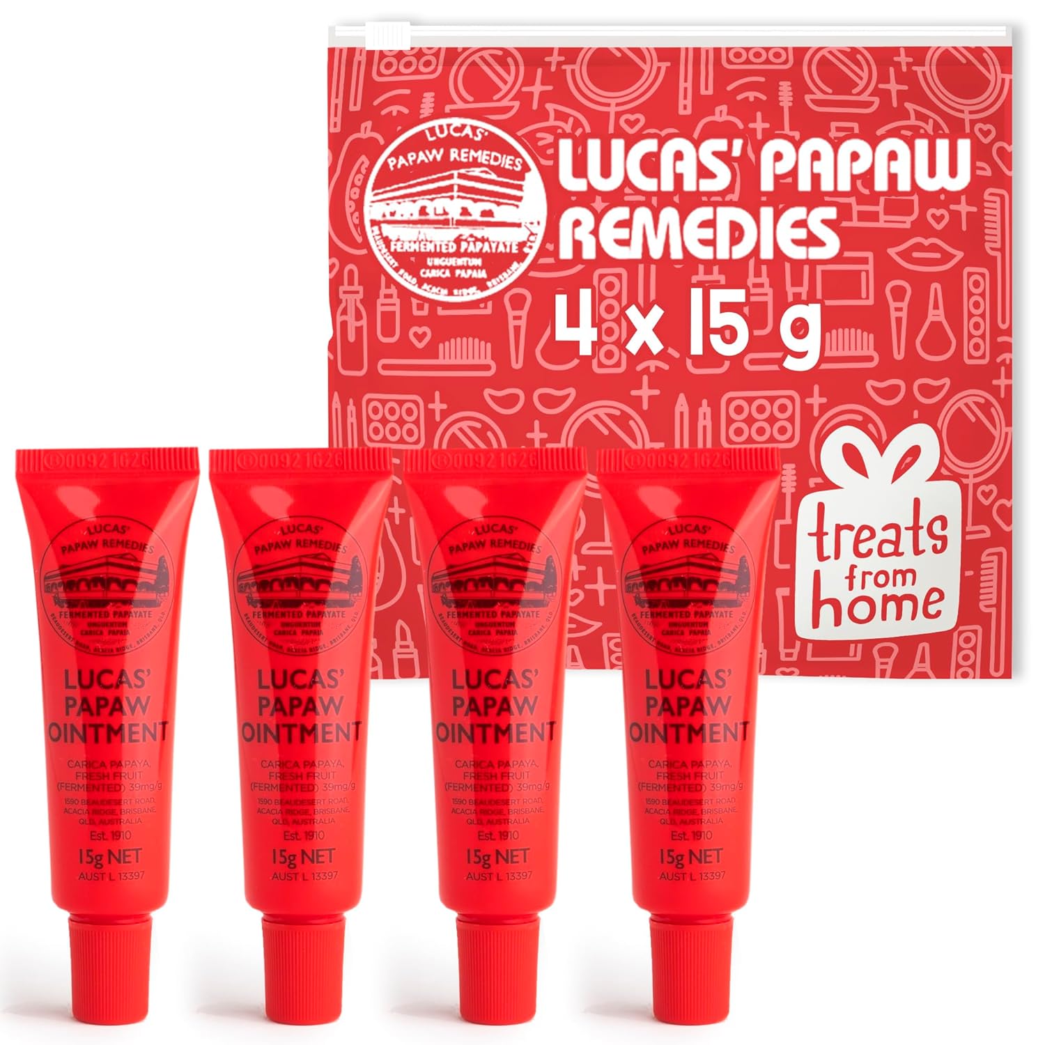 Lucas' Papaw Ointment – 4 x 15g