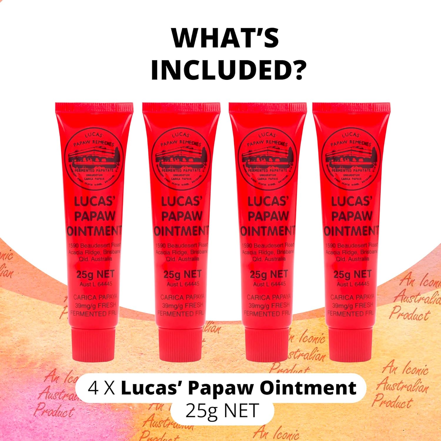 Lucas Pawpaw Ointment 25g (4 Pack)