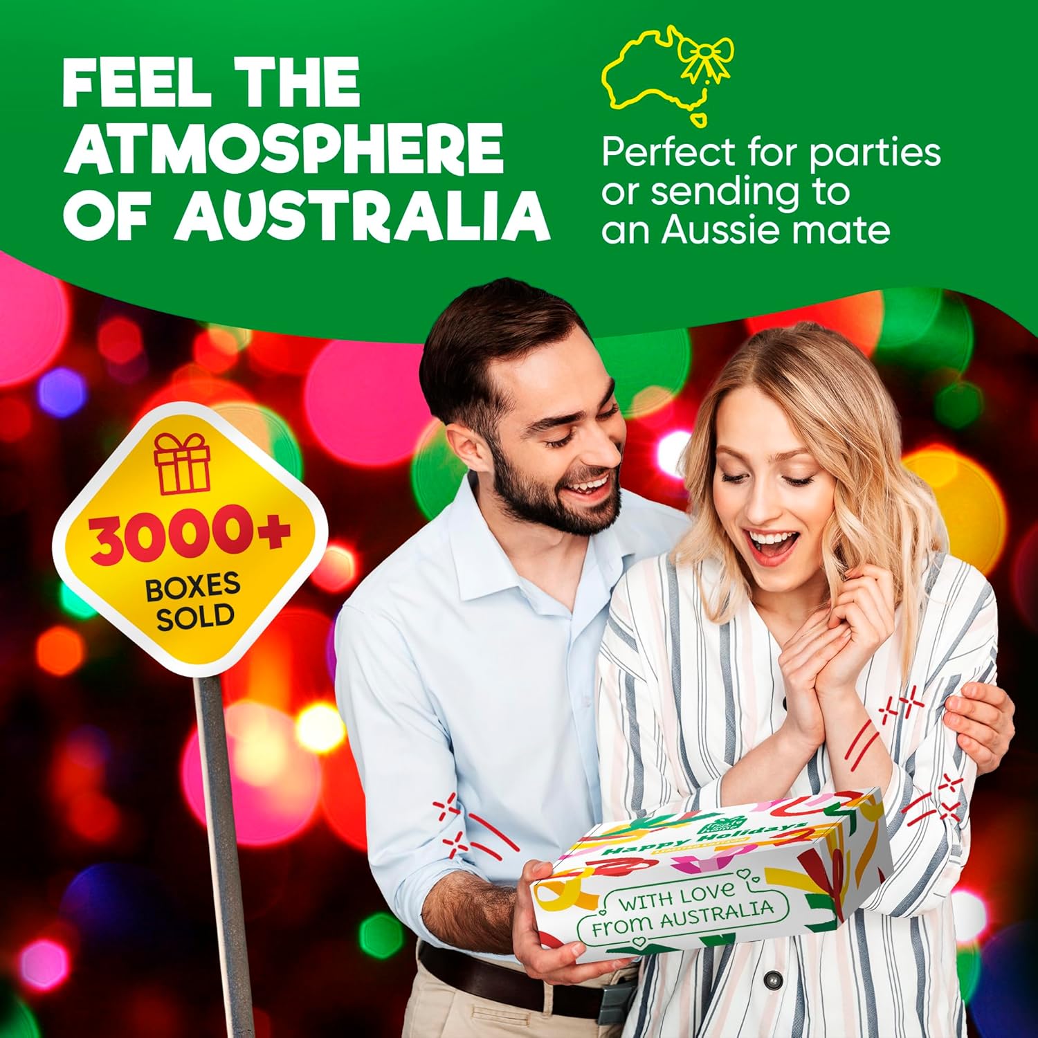 Australian Holiday Snack Box – 12 Piece