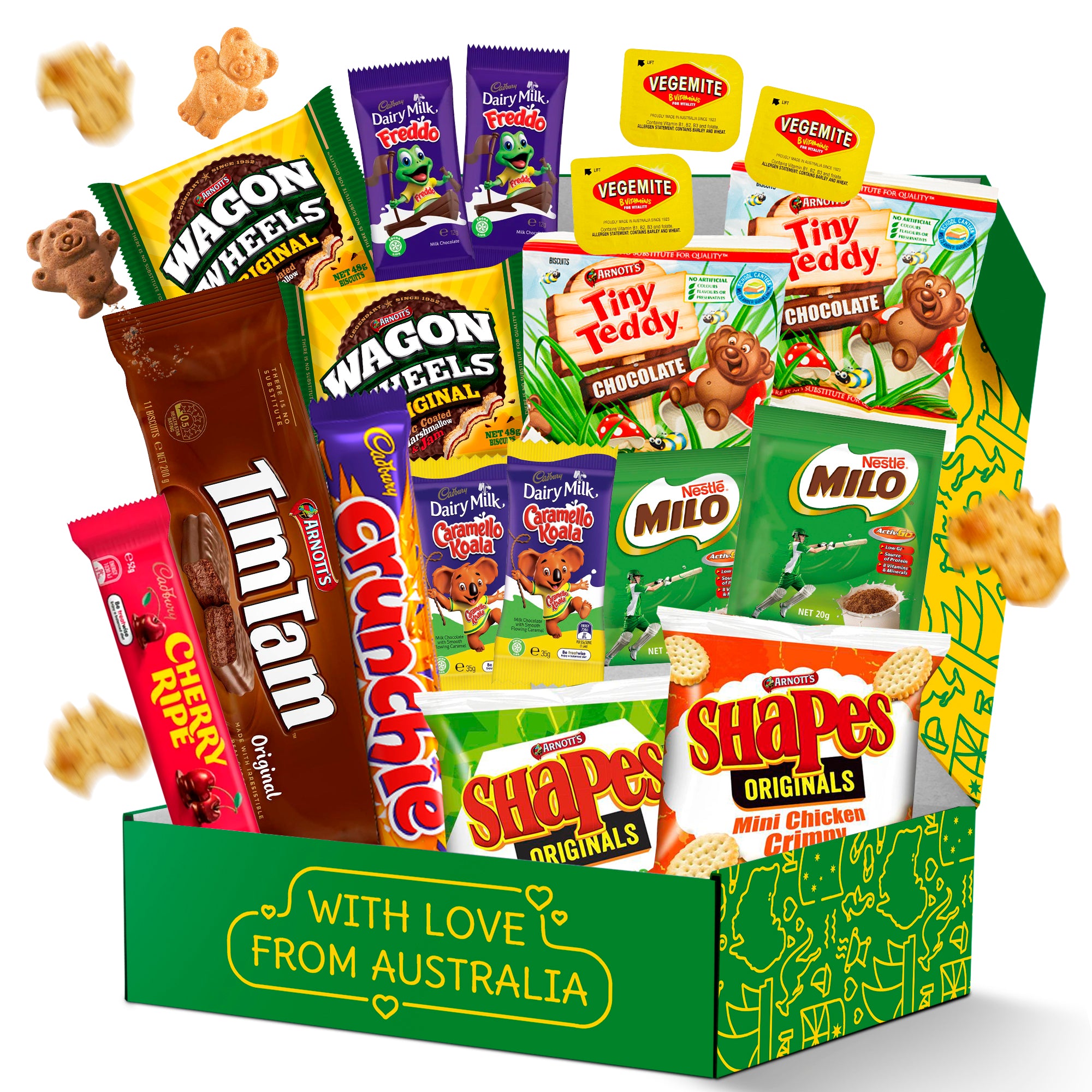 Australian Snack Box – 18 Piece (Medium)