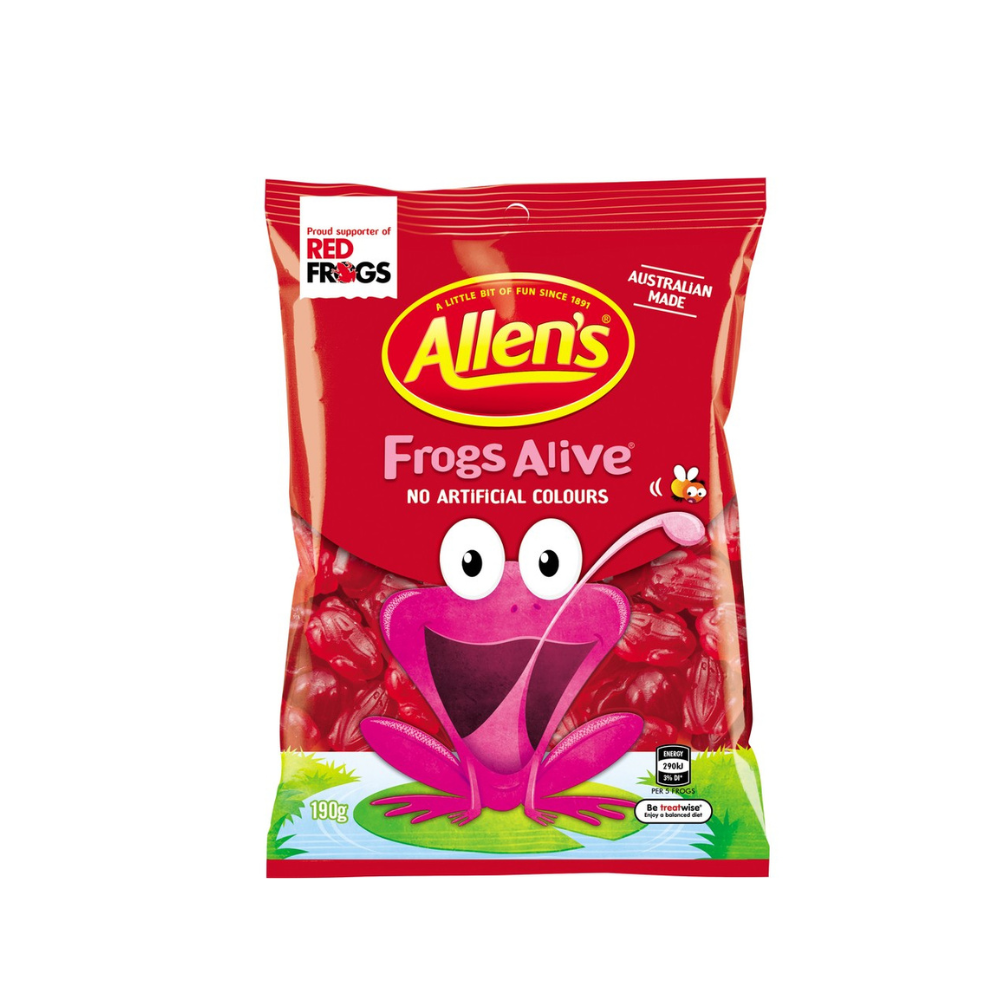 Allen's Frogs Alive – 190g