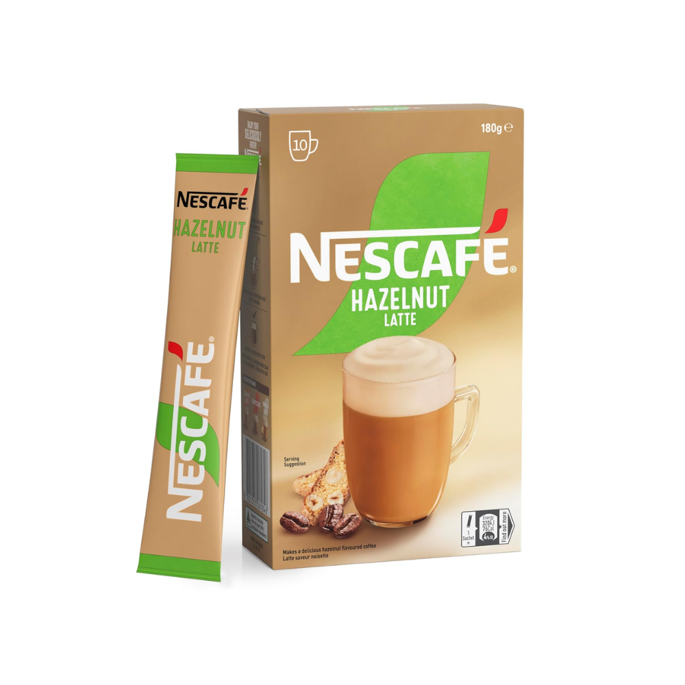 Nescafé Hazelnut Latte – 40 Sachets