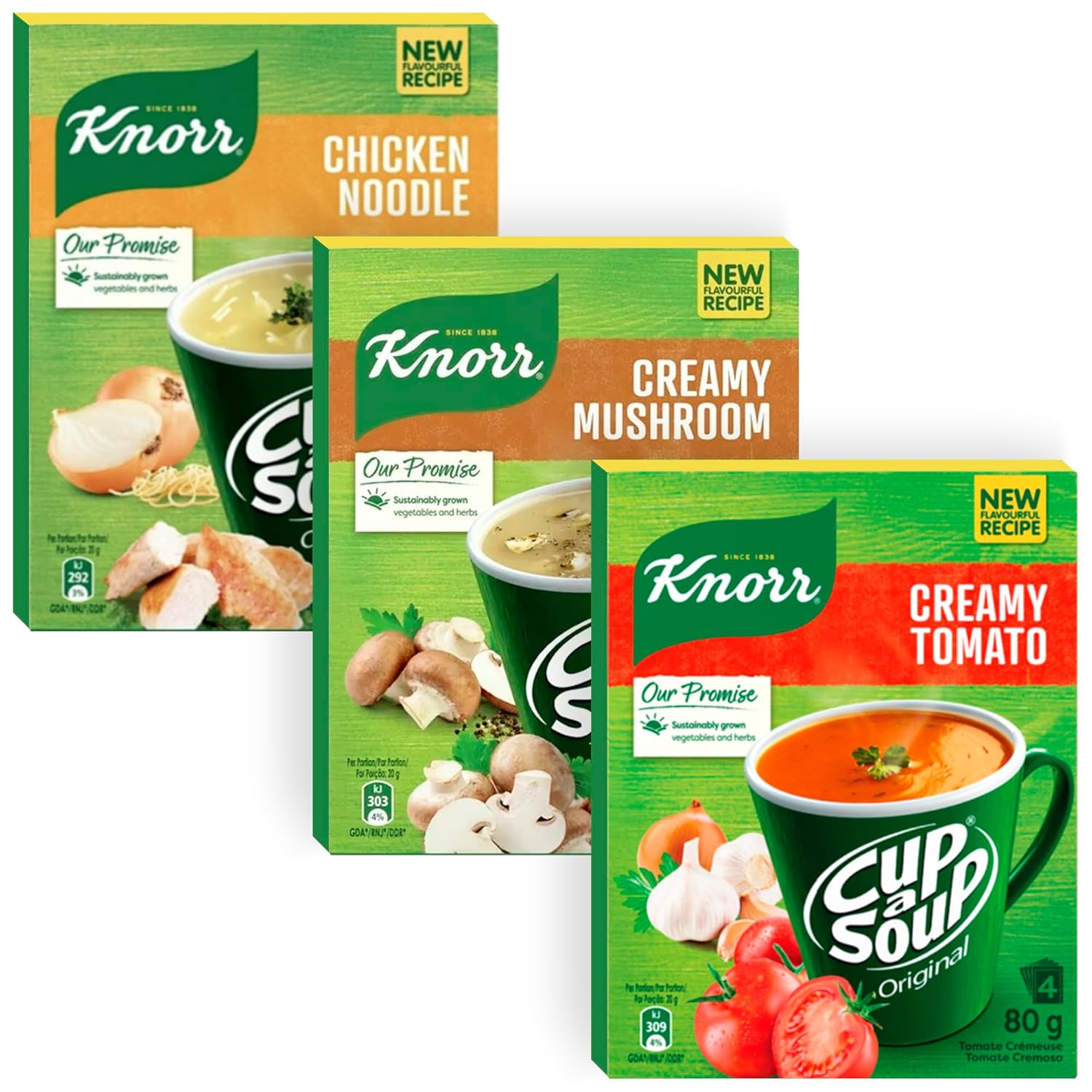 Knorr Cup-a-Soup Variety Pack Bundle