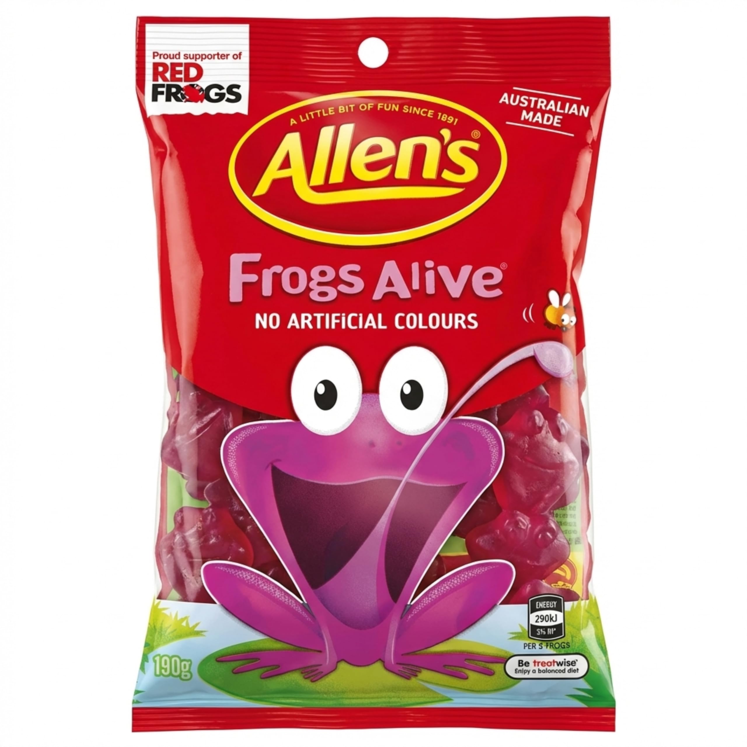 Allen's Frogs Alive – 190g