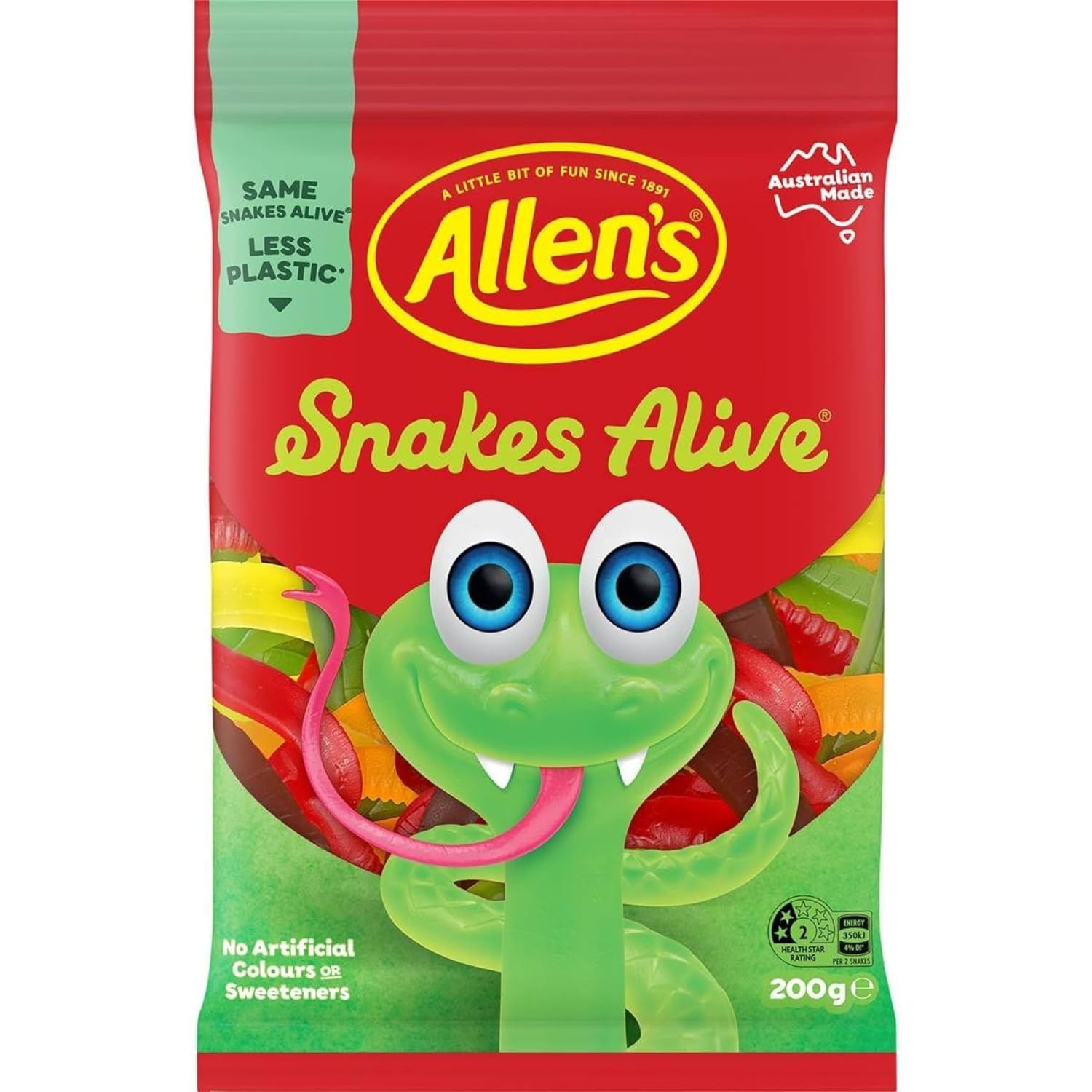 Allen's Snakes Alive – 200g