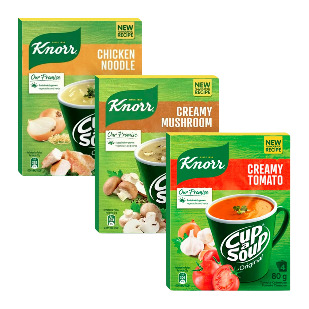 Knorr Cup-a-Soup Variety Pack Bundle