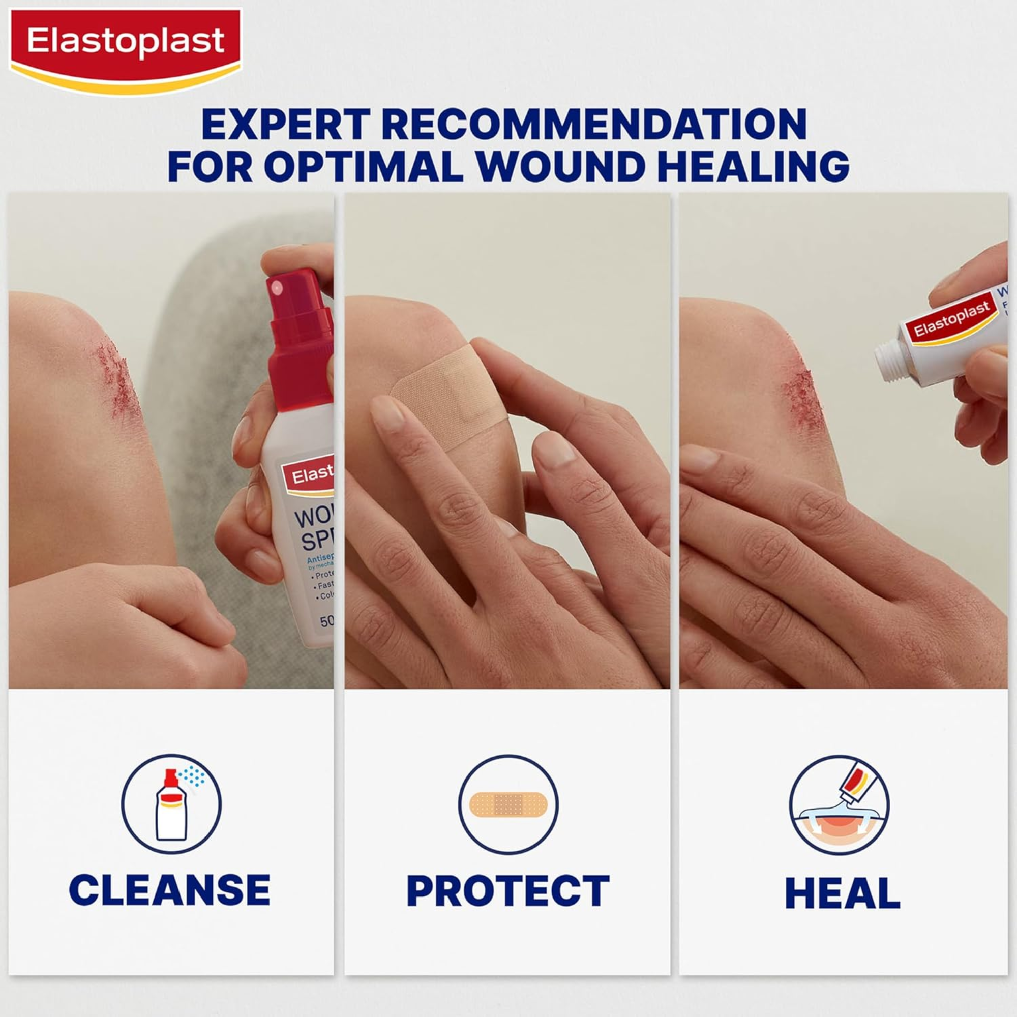 Elastoplast Wound Healing Ointment - 50g Tube