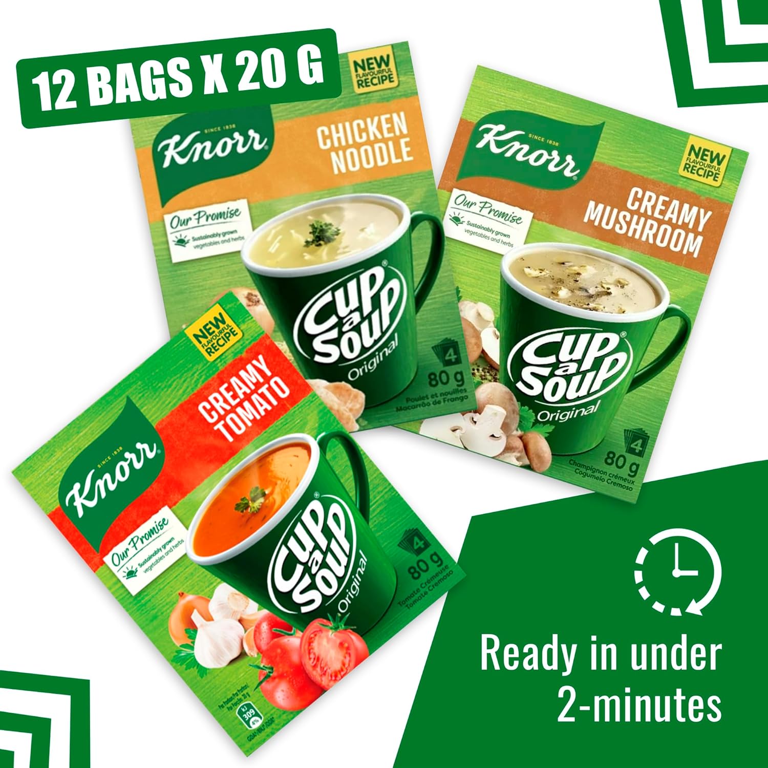 Knorr Cup-a-Soup Variety Pack Bundle