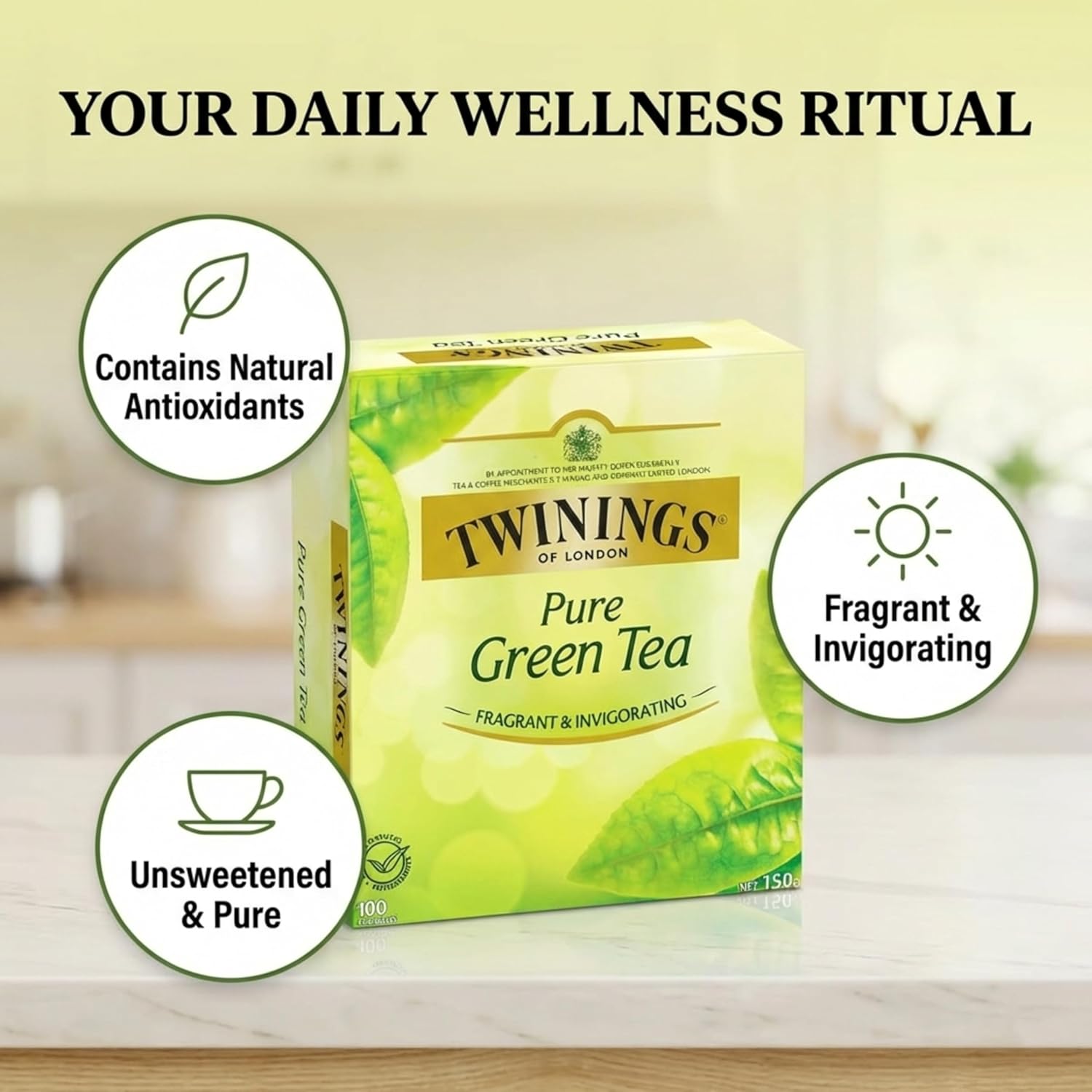 Twinings Green Tea – 100 Bags