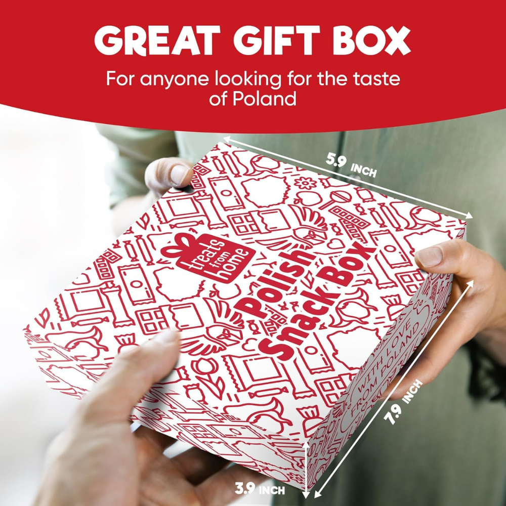 Authentic Polish Candy & Snack Box - 15 Traditional Treats from Poland