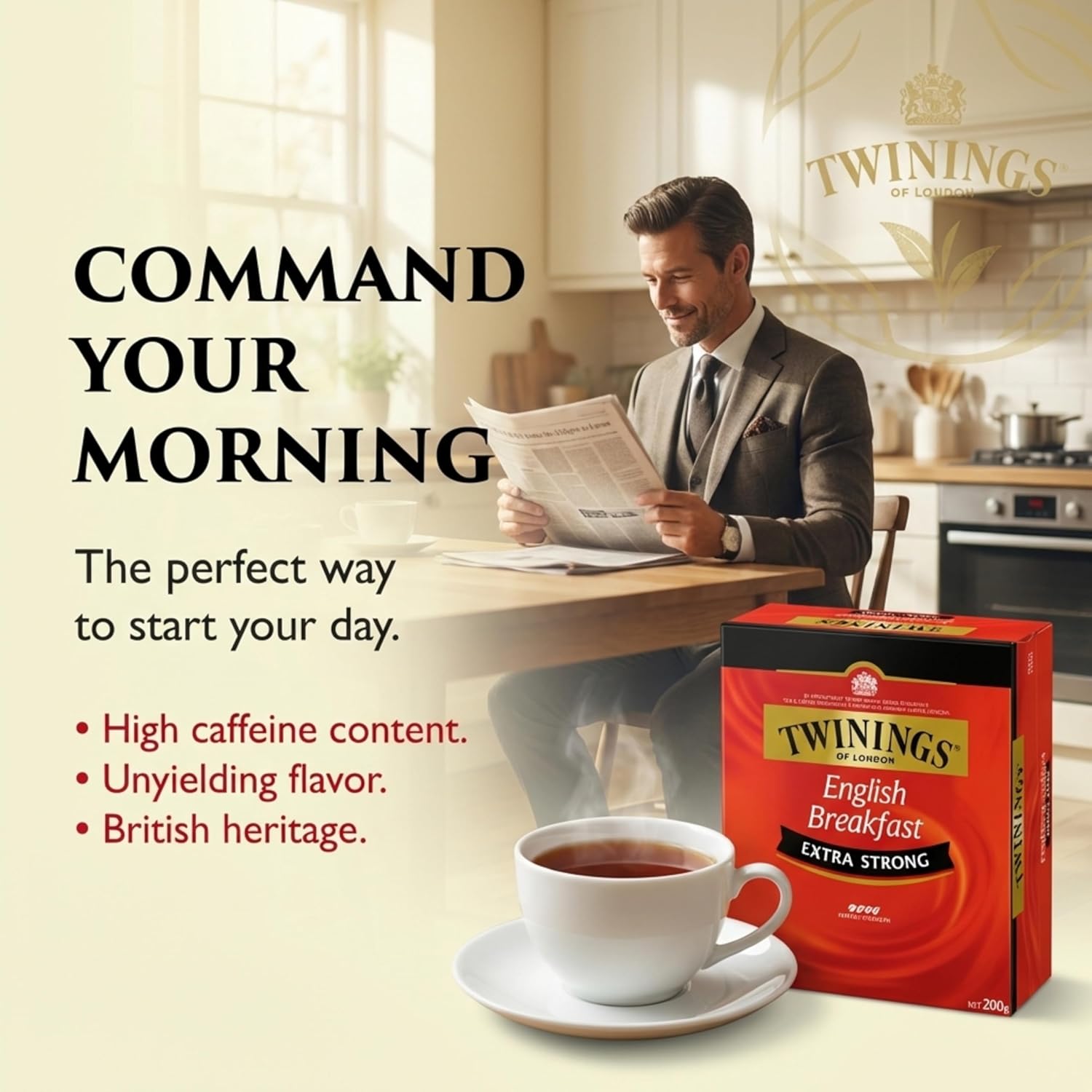 Twinings Extra Strong English Breakfast – 80 Bags