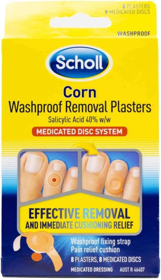 Scholl Waterproof Medicated Disc System for Corn Removal
