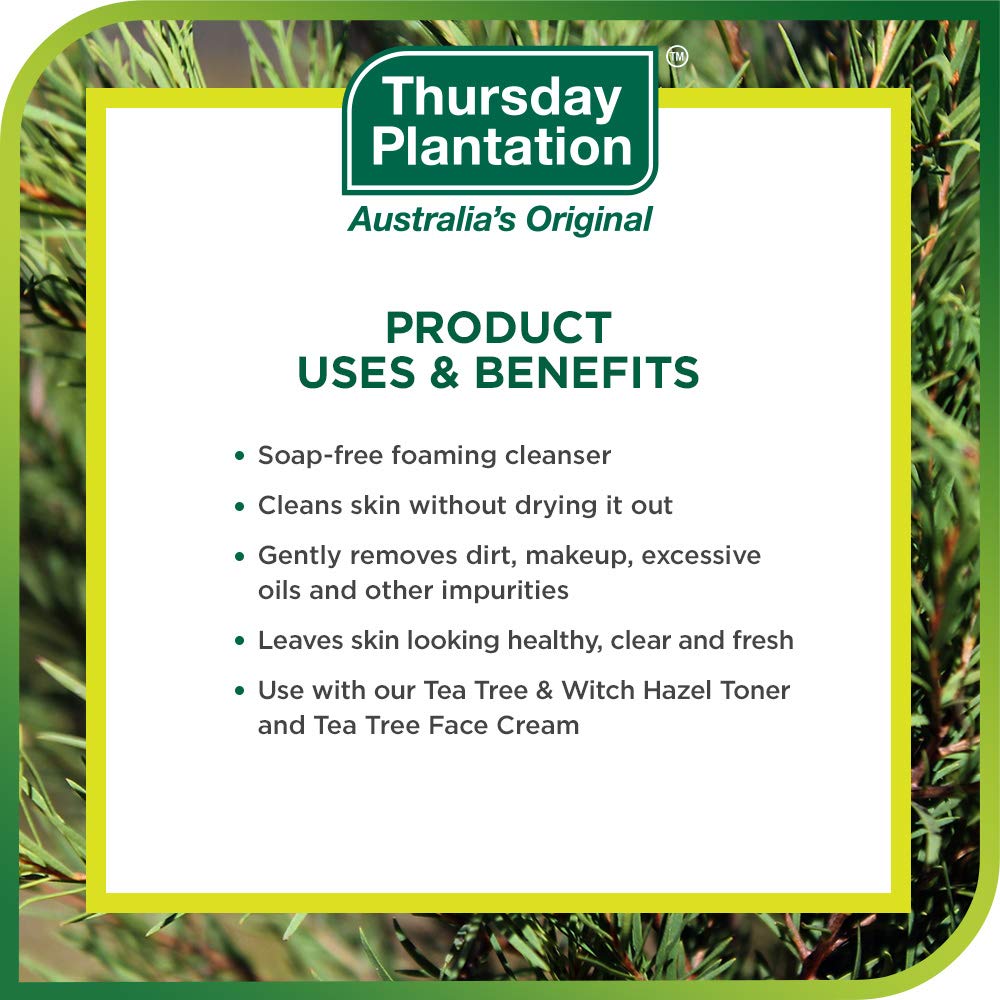 Thursday Plantation Tea Tree Face Wash Foam