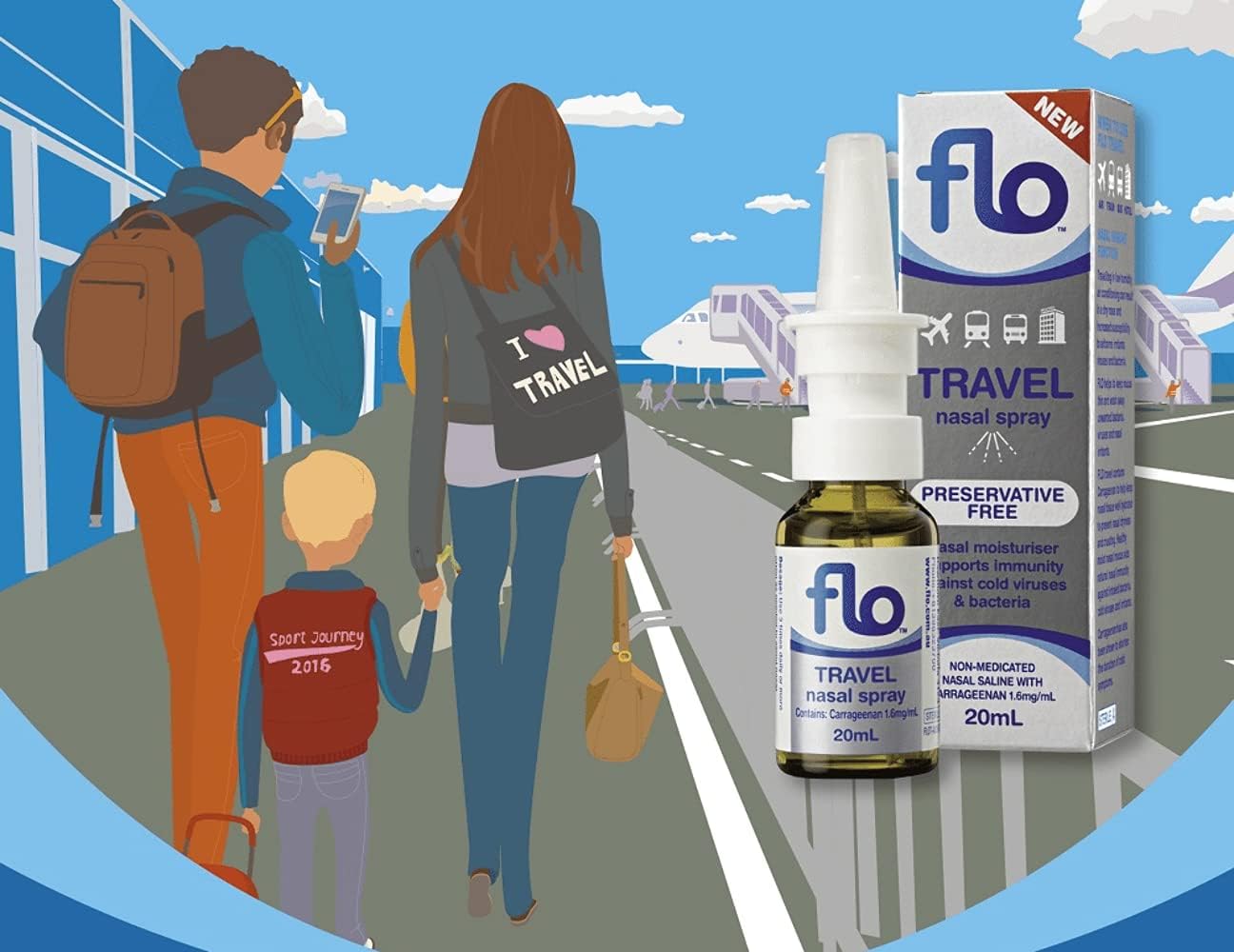 Flo Travel Nasal Spray 20mL