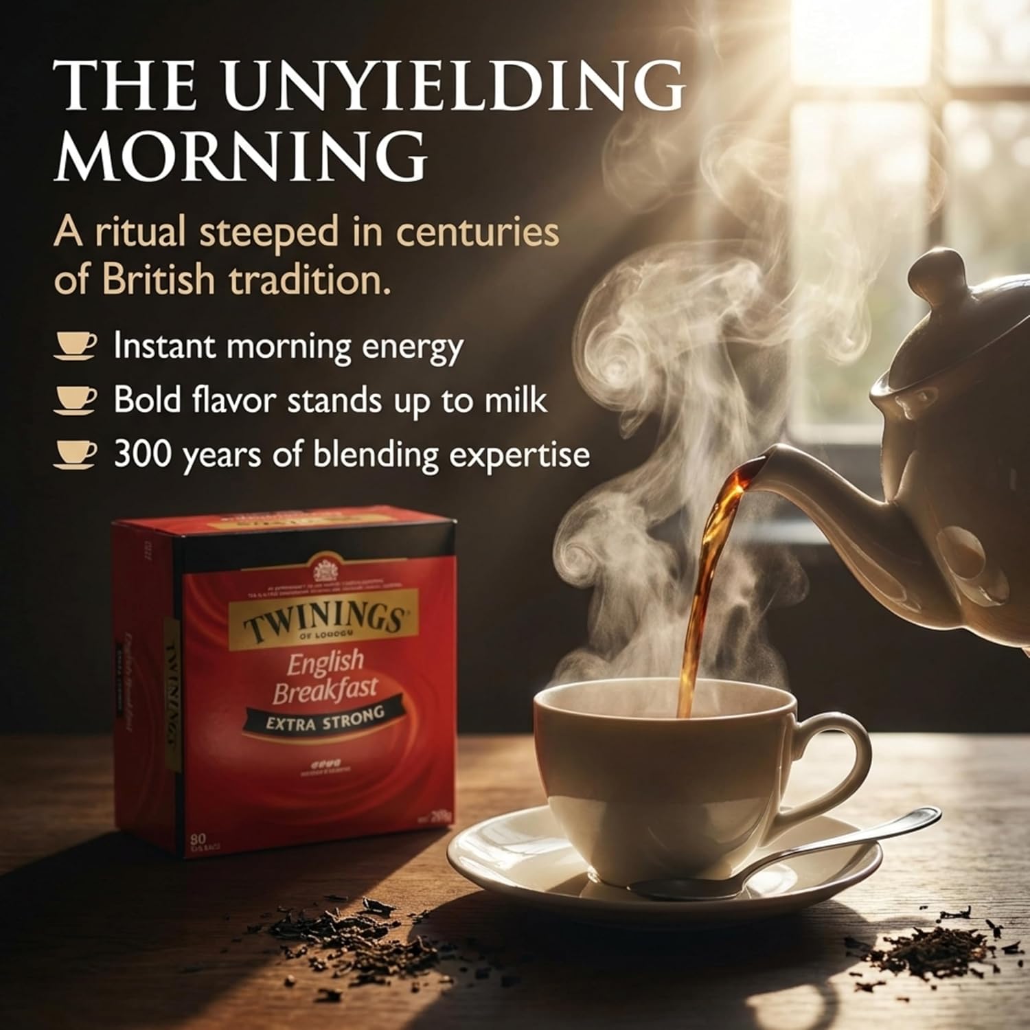 Twinings Extra Strong English Breakfast – 80 Bags