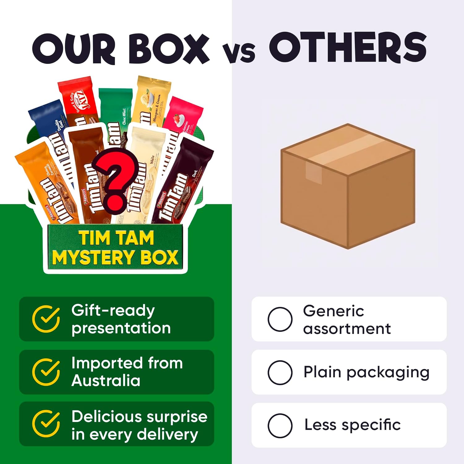 Arnott’s Tim Tam Gift Box – 4 Full Size Packs