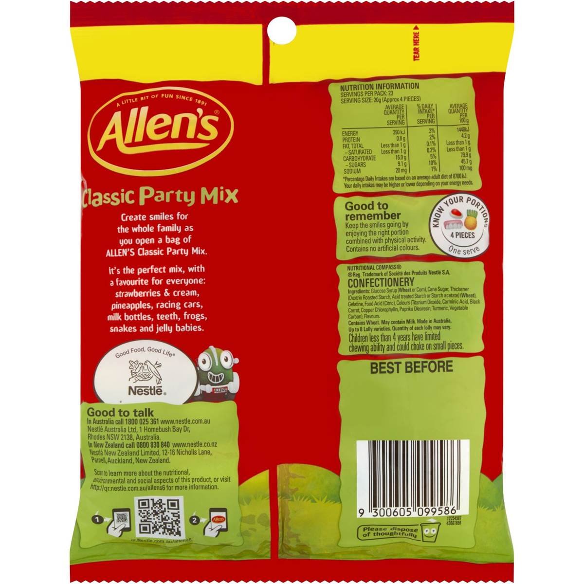 Allen's Party Mix – Classic Lollies