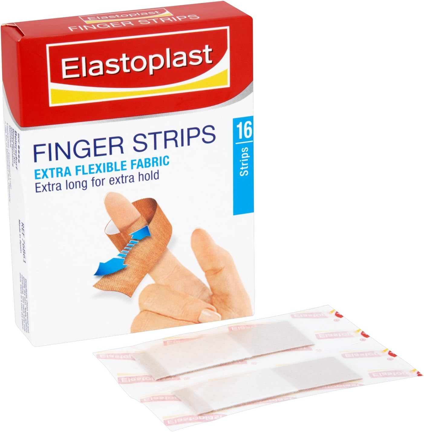 Elastoplast Finger Strip Plasters, 16 Plasters