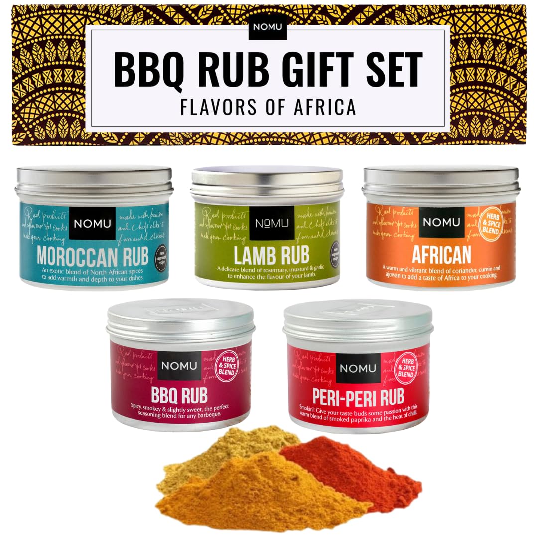 NOMU African Spice Rub Collection (5 Pack)