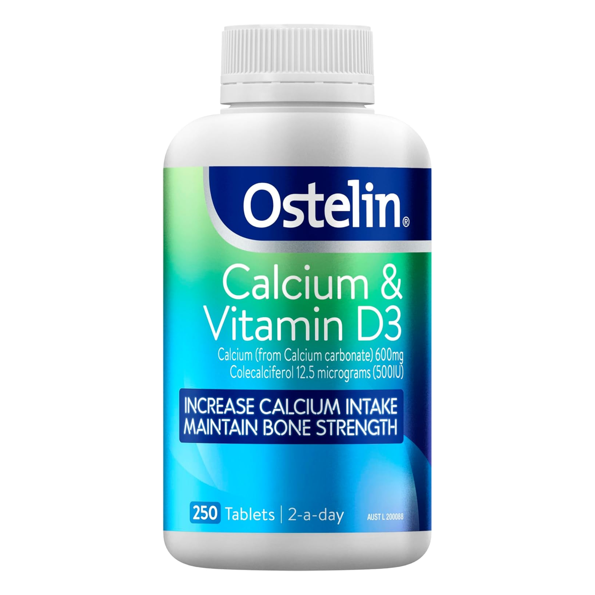 Ostelin Vitamin D3 & Calcium Tablets (250 Count)