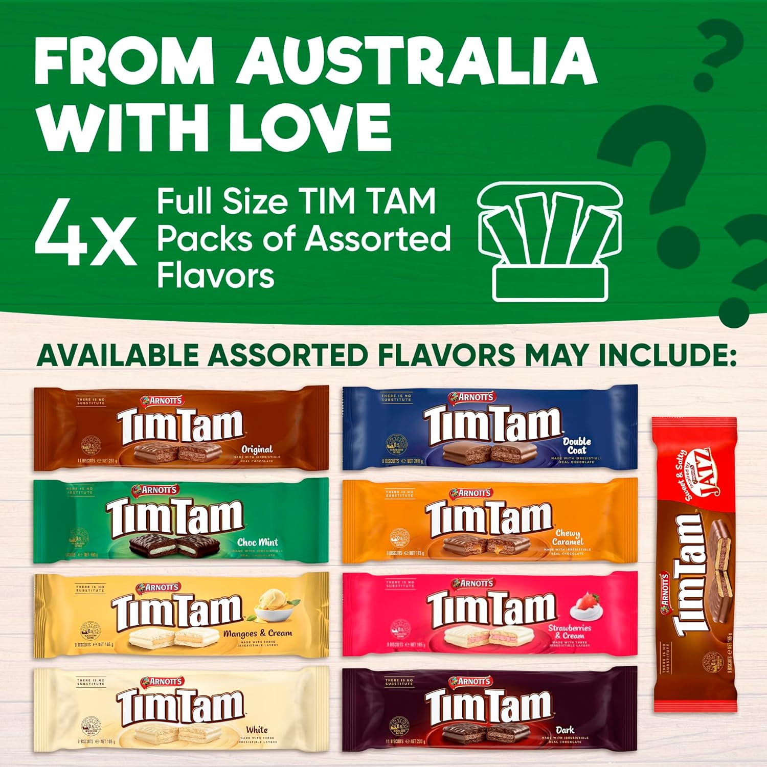 Arnott’s Tim Tam Gift Box – 4 Full Size Packs