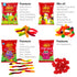 Allen’s Aussie Candy Variety Box – Killer Pythons, Red Frogs, Party Mix & Snakes Alive