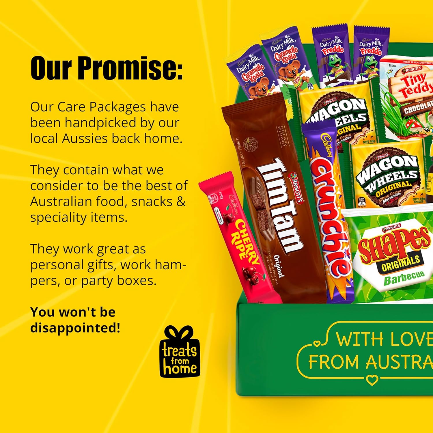 Australian Snack Box – 18 Piece (Medium)