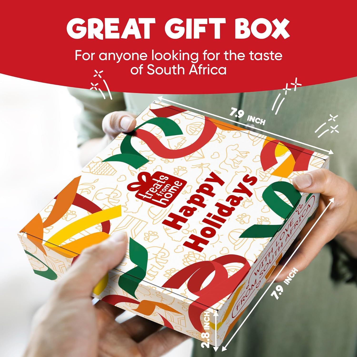 Easter Medium Snack Gift Box - 26 South African Snacks & More