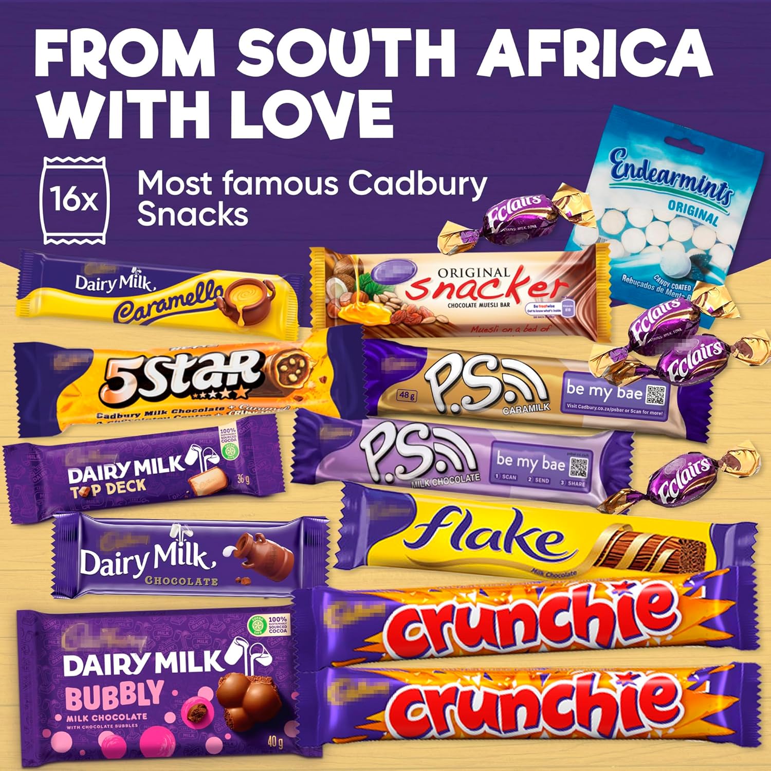 Cadbury Chocolate Gift Box – 16 Assorted Treats