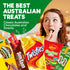 Australian Holiday Snack Box – 12 Authentic Aussie Treats Including, Vegemite, Twisties & More