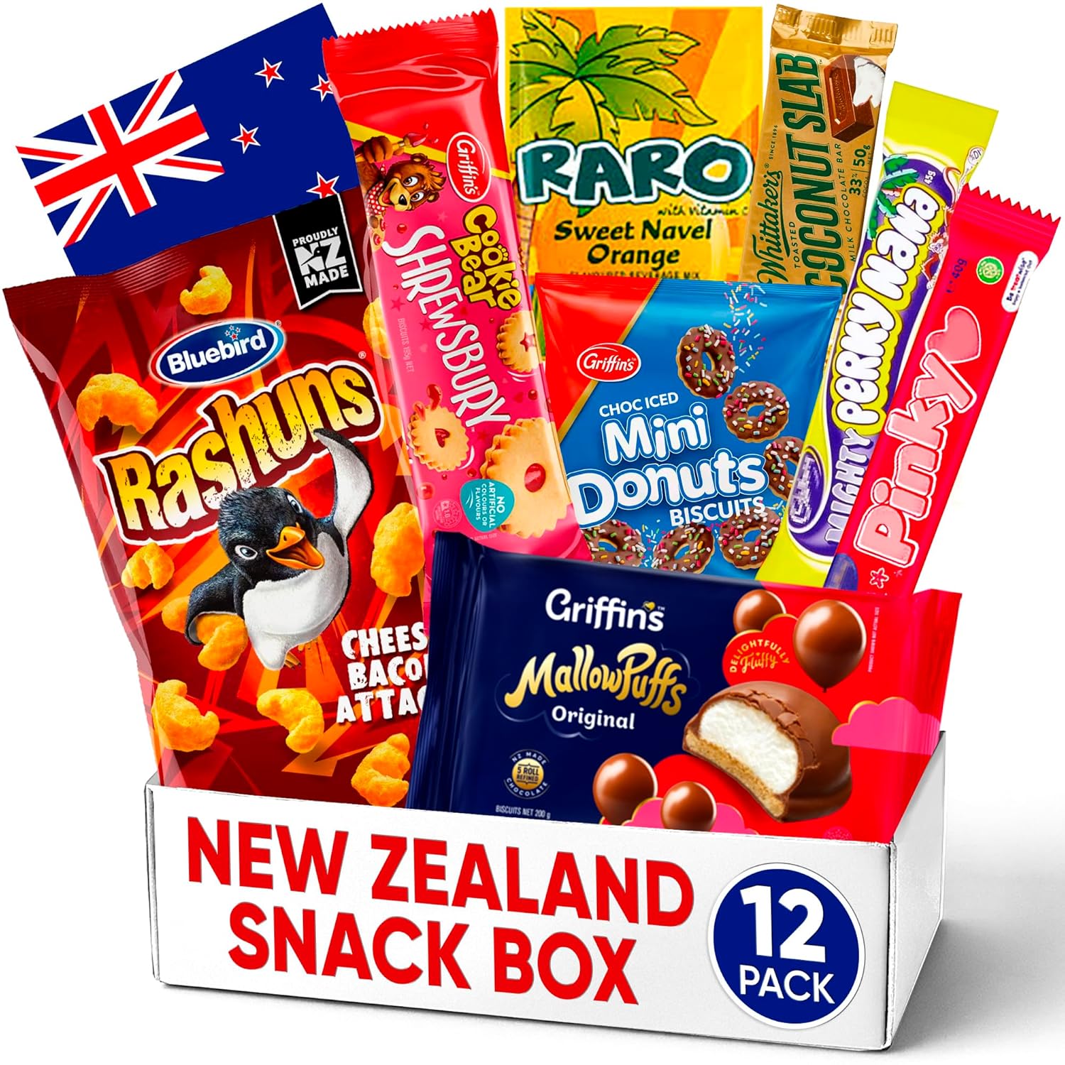 New Zealand Snack Box – Authentic New Zealand Snacks Gift Box
