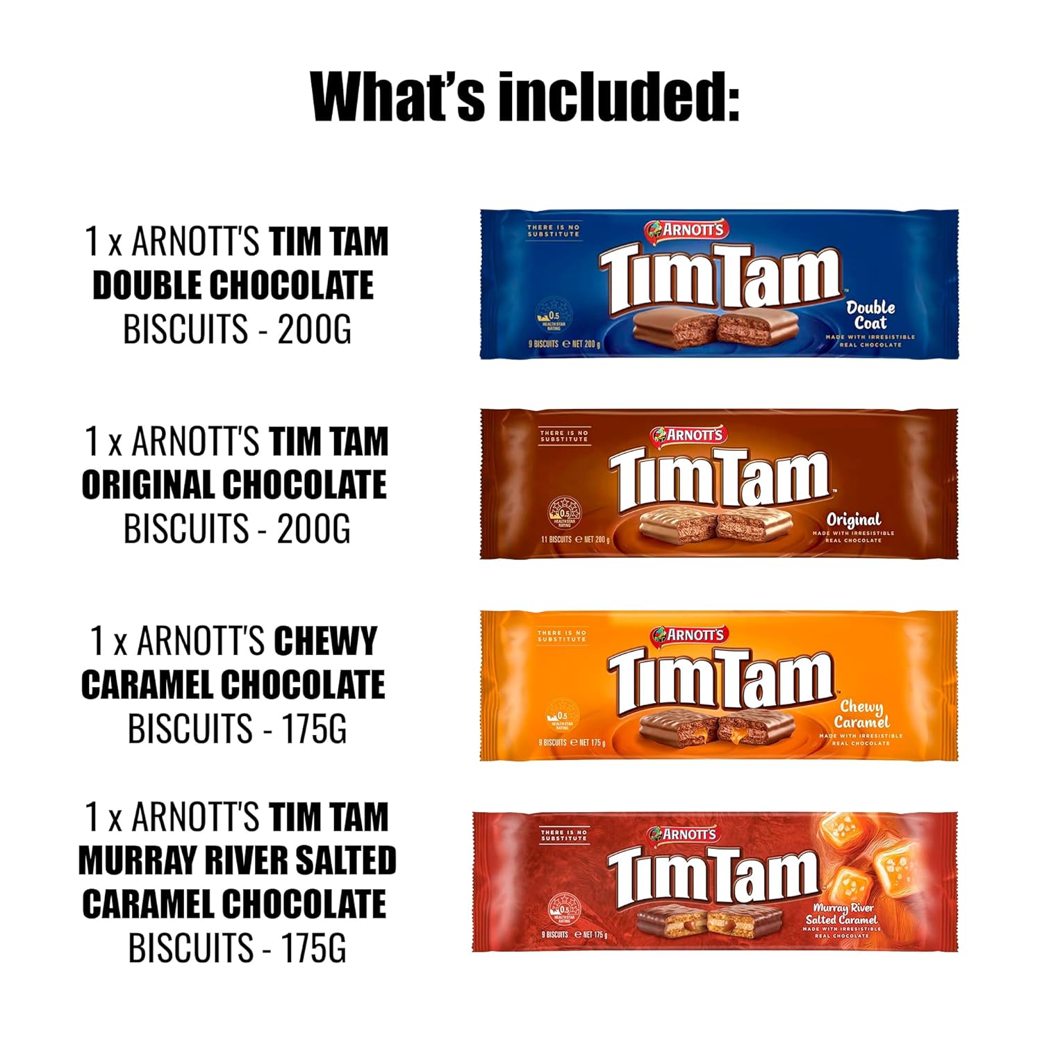 Arnott's Tim Tam Variety Box (4 Pack)