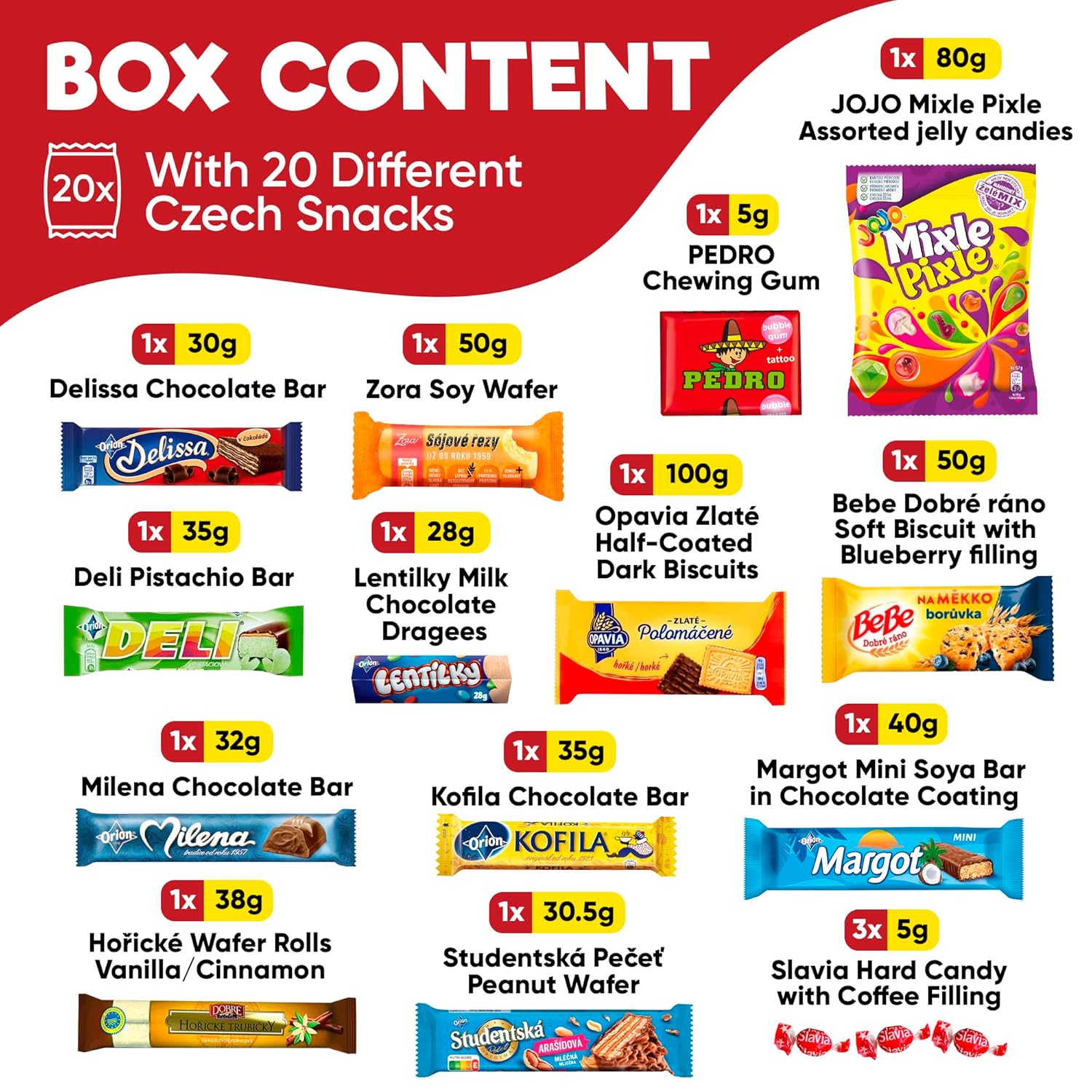 Treats from Home Czech Snack Box Authentic European Snack Gift Box
