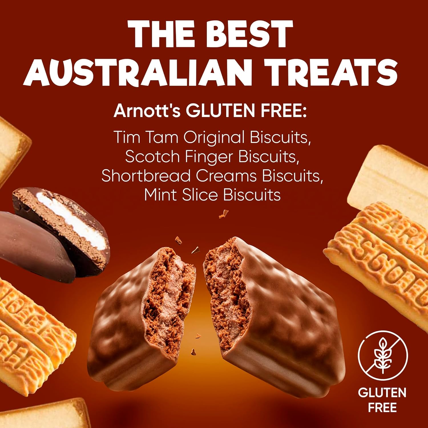 Gluten-Free Biscuit Variety Pack – 4 Flavours