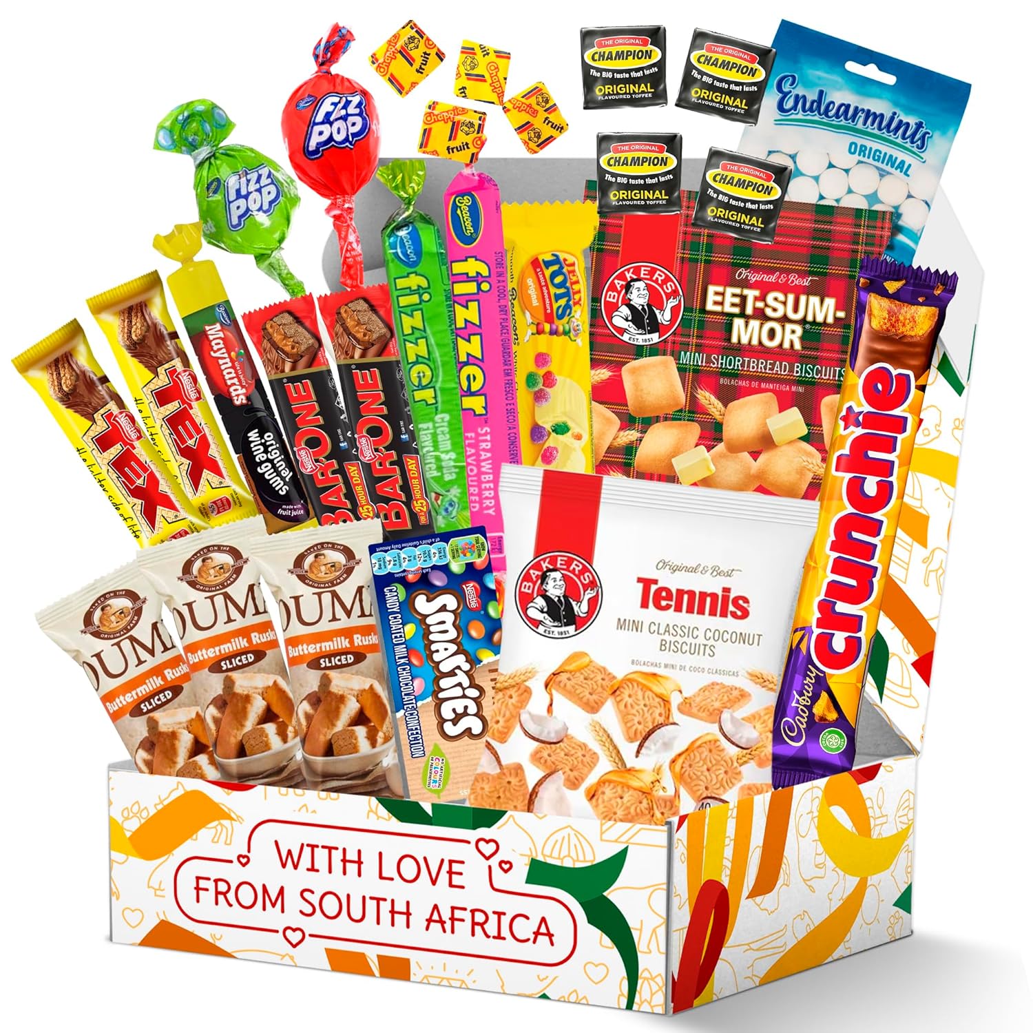 Easter Medium Snack Gift Box - 26 South African Snacks & More