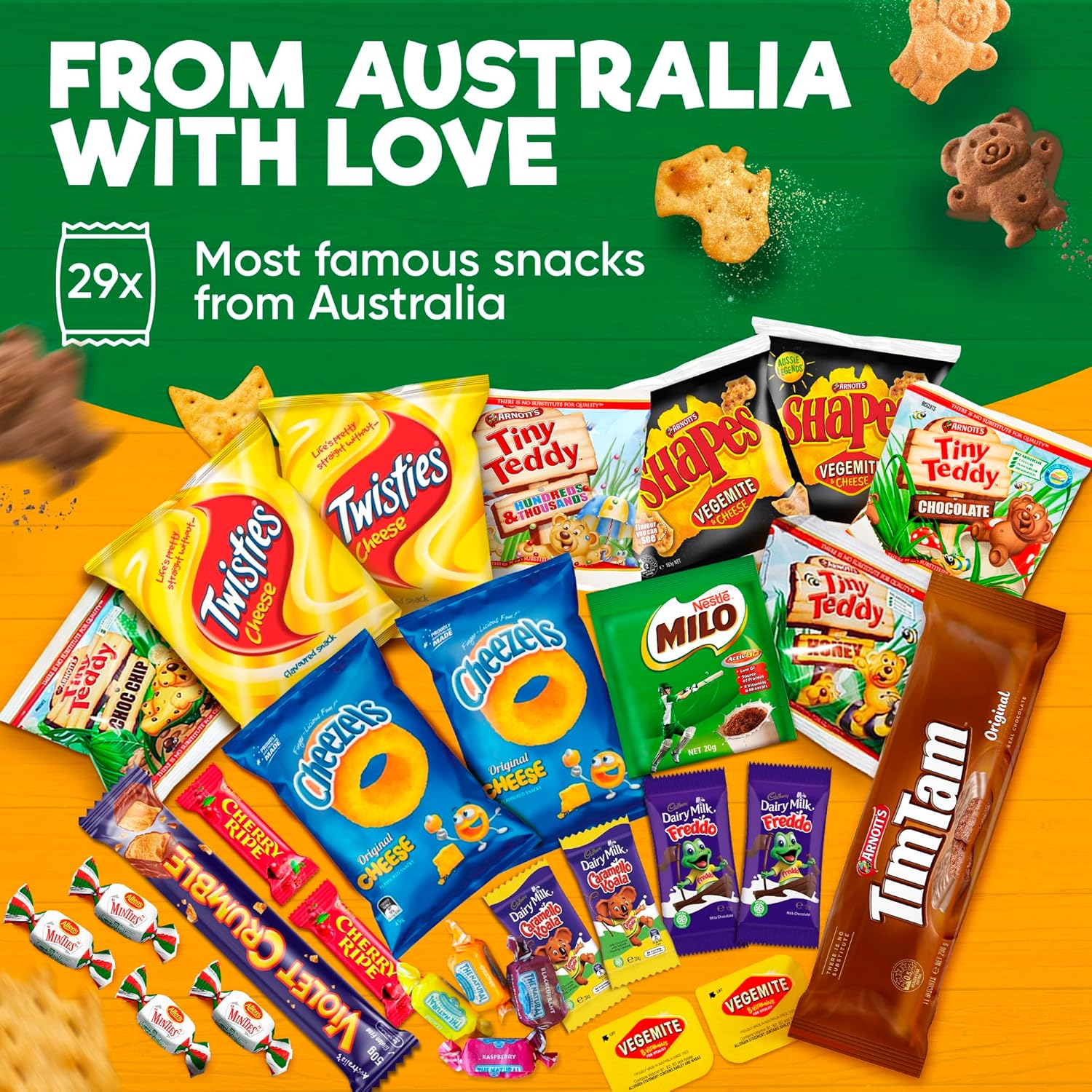 Australian Snack Gift Box Mega 29 Pack