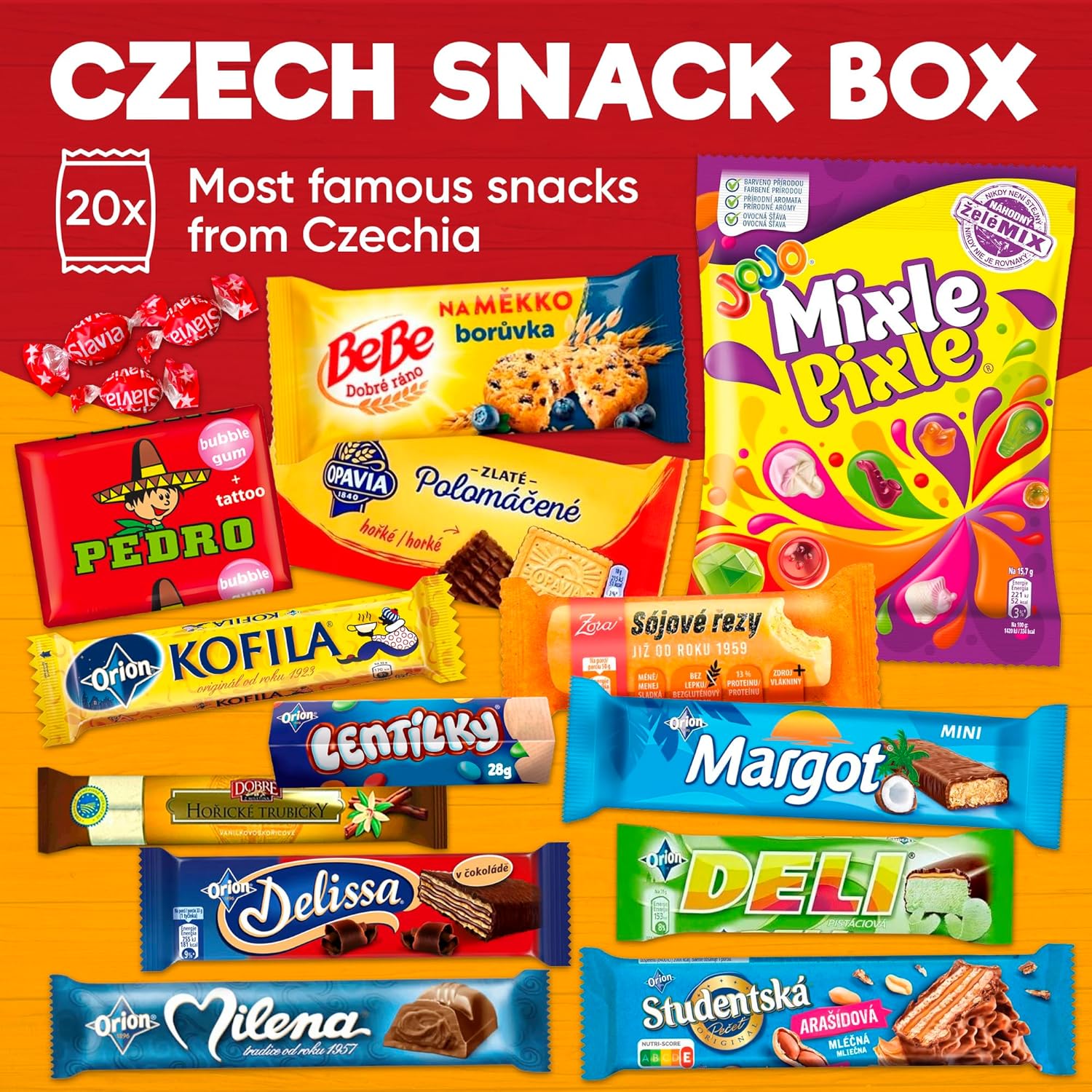 Treats from Home Czech Snack Box Authentic European Snack Gift Box