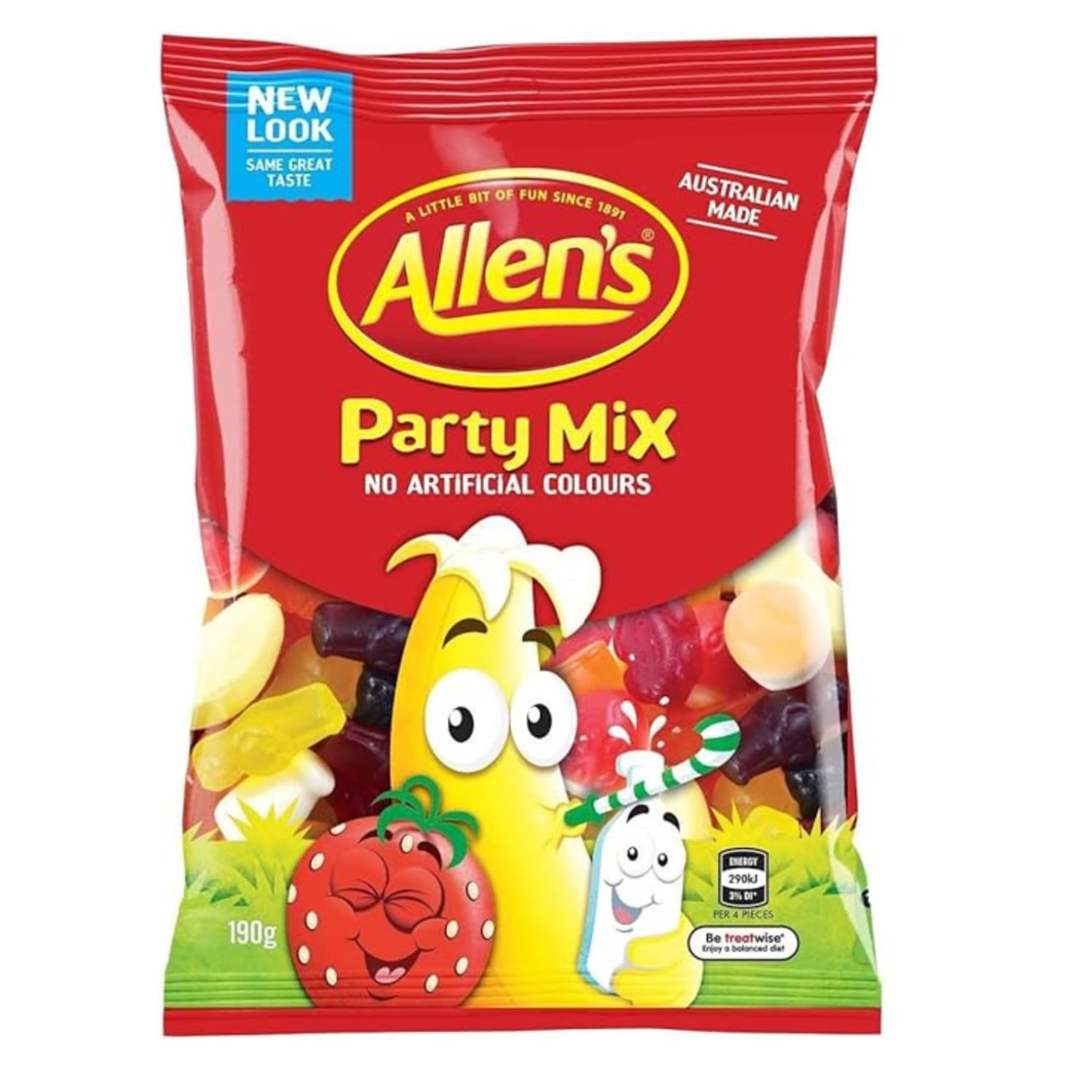 Allen’s Party Mix Gummy Candy – 190g Assorted Lollies