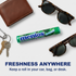 Mentos Spearmint Chewy Mint Rolls - Bulk 15-Pack (210 Pieces)