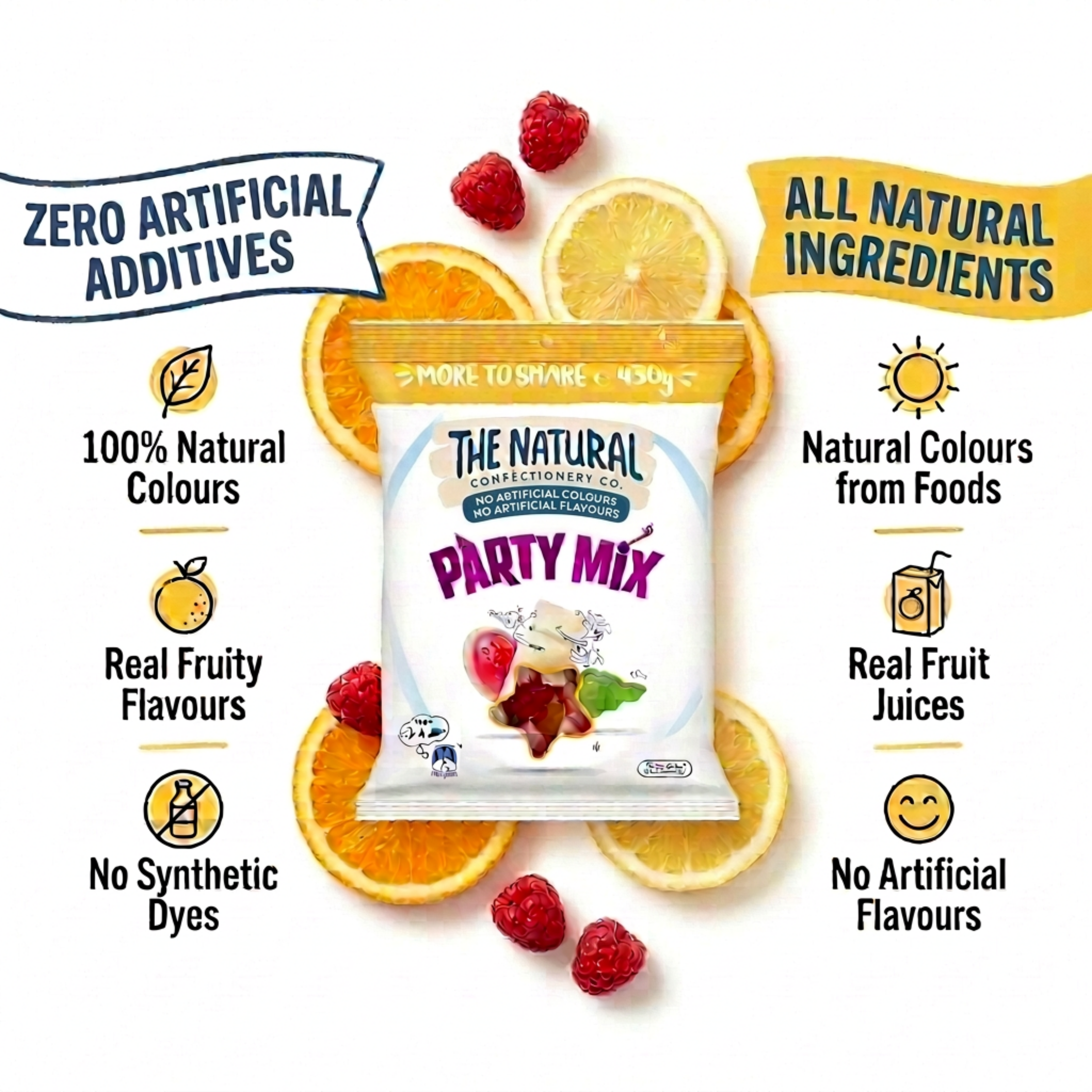 Natural Confectionery Party Mix – Jumbo Pack