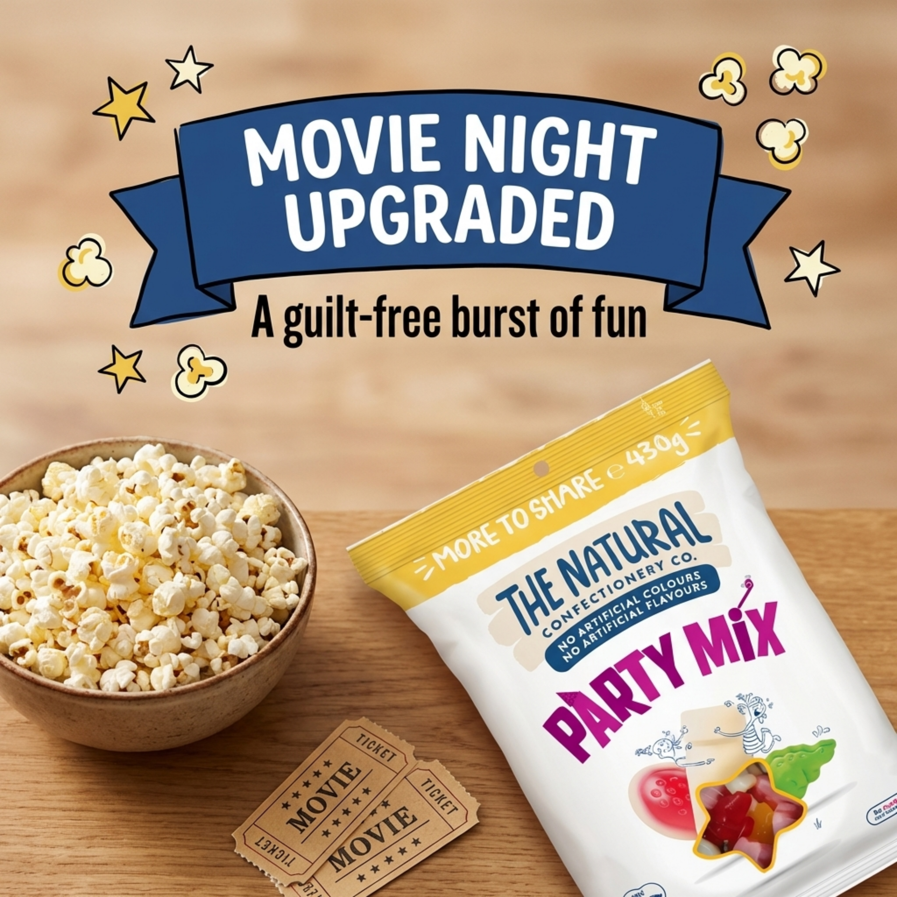 Natural Confectionery Party Mix – Jumbo Pack