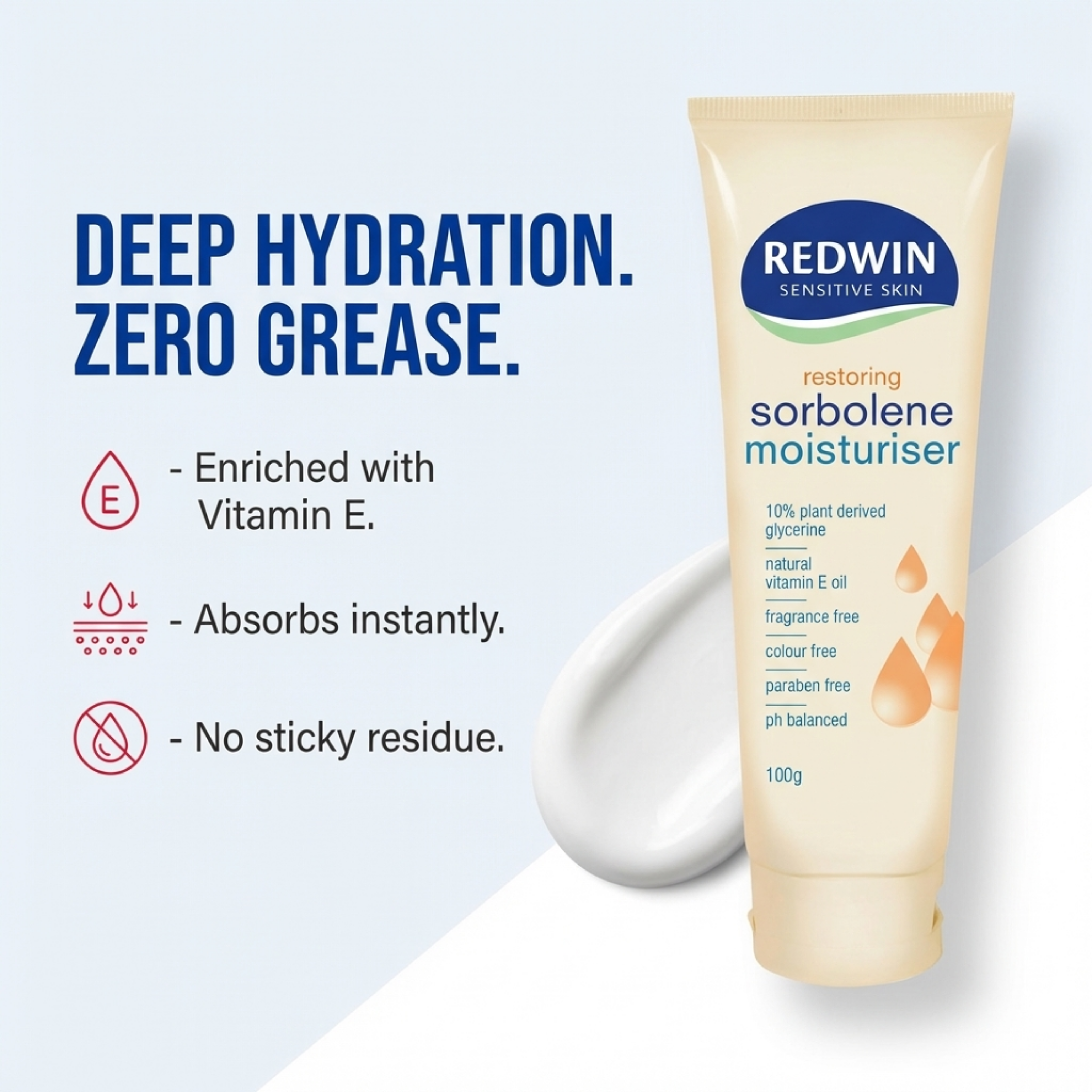 Redwin Sorbolene Cream – 100g