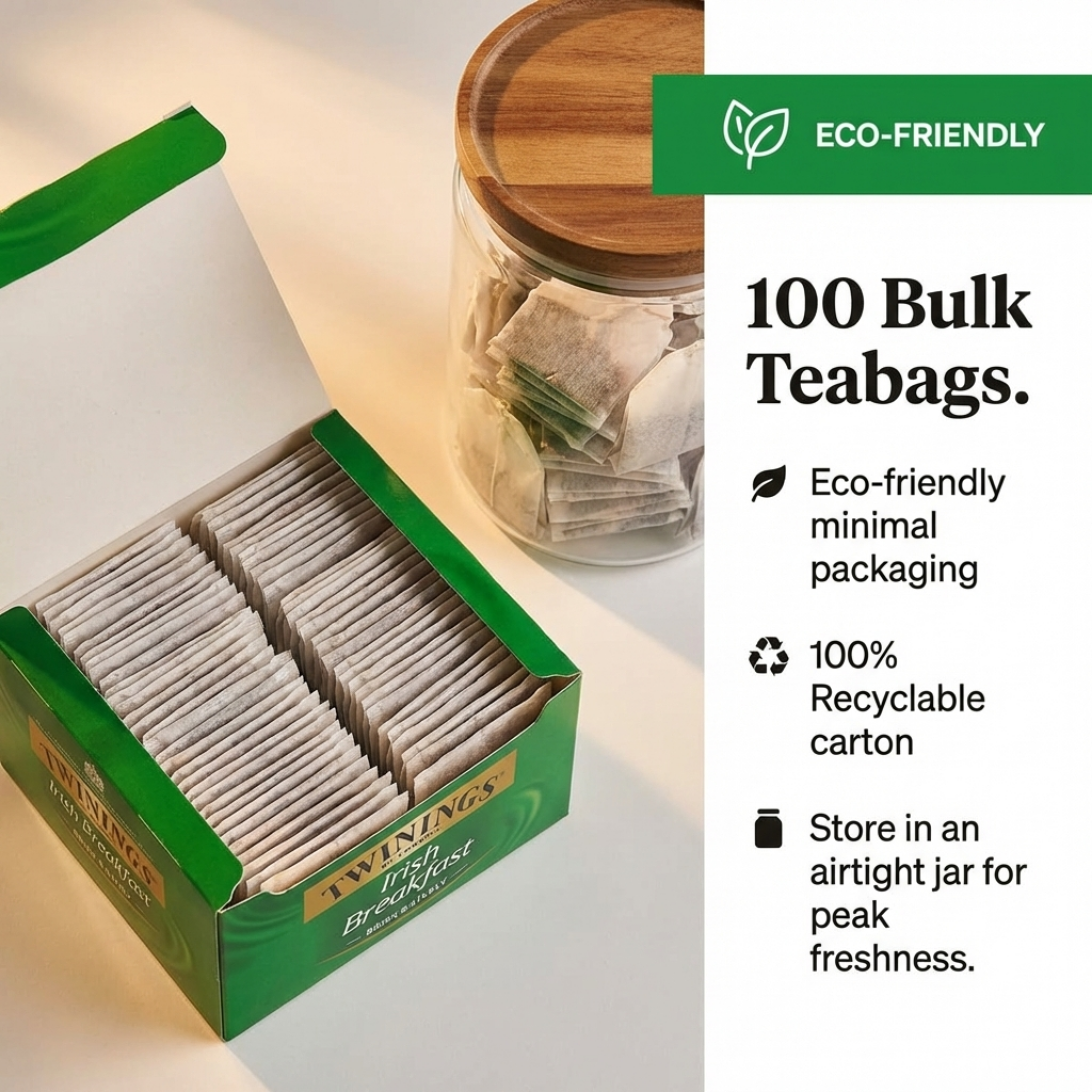 Twinings Irish Breakfast – 100 Bags