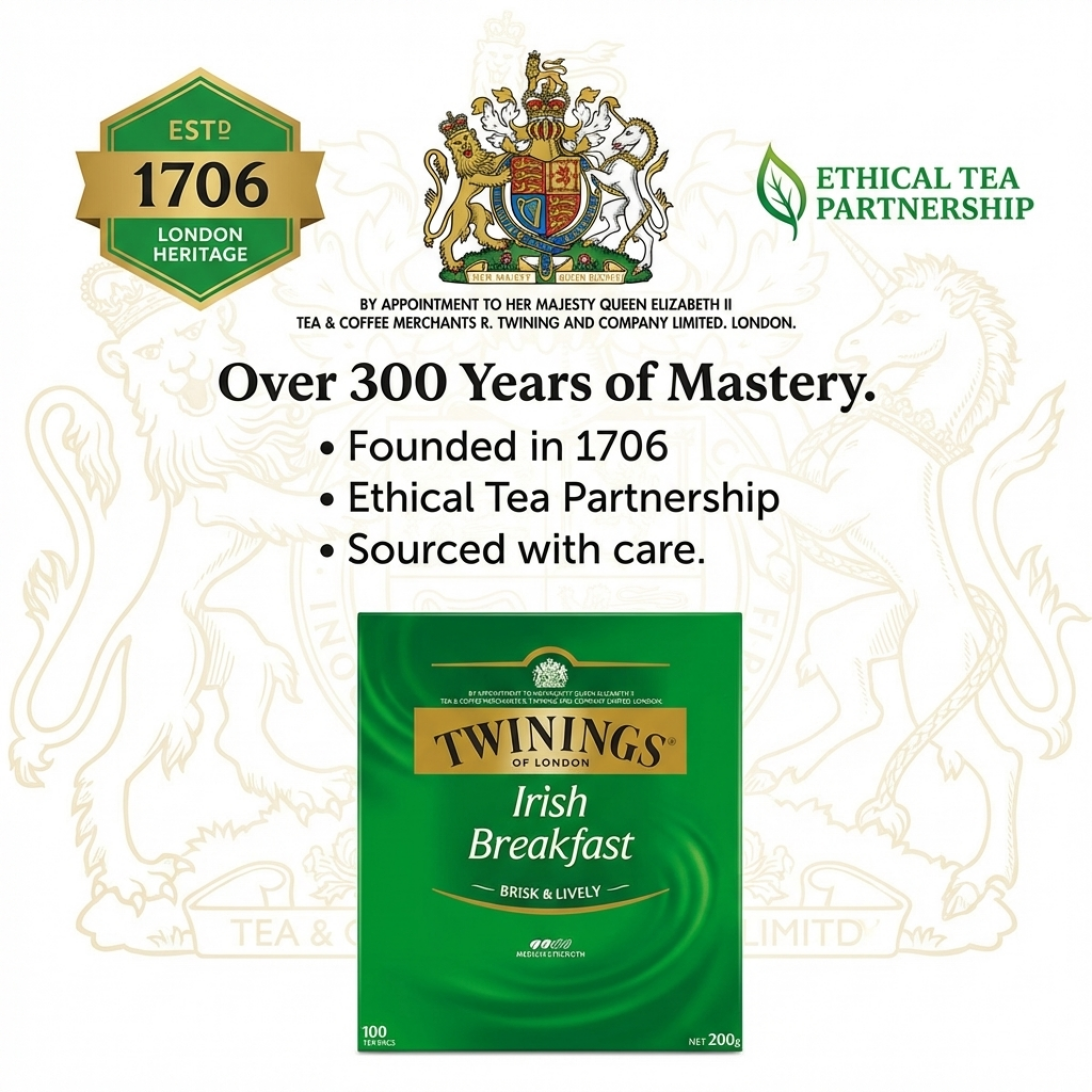 Twinings Irish Breakfast – 100 Bags