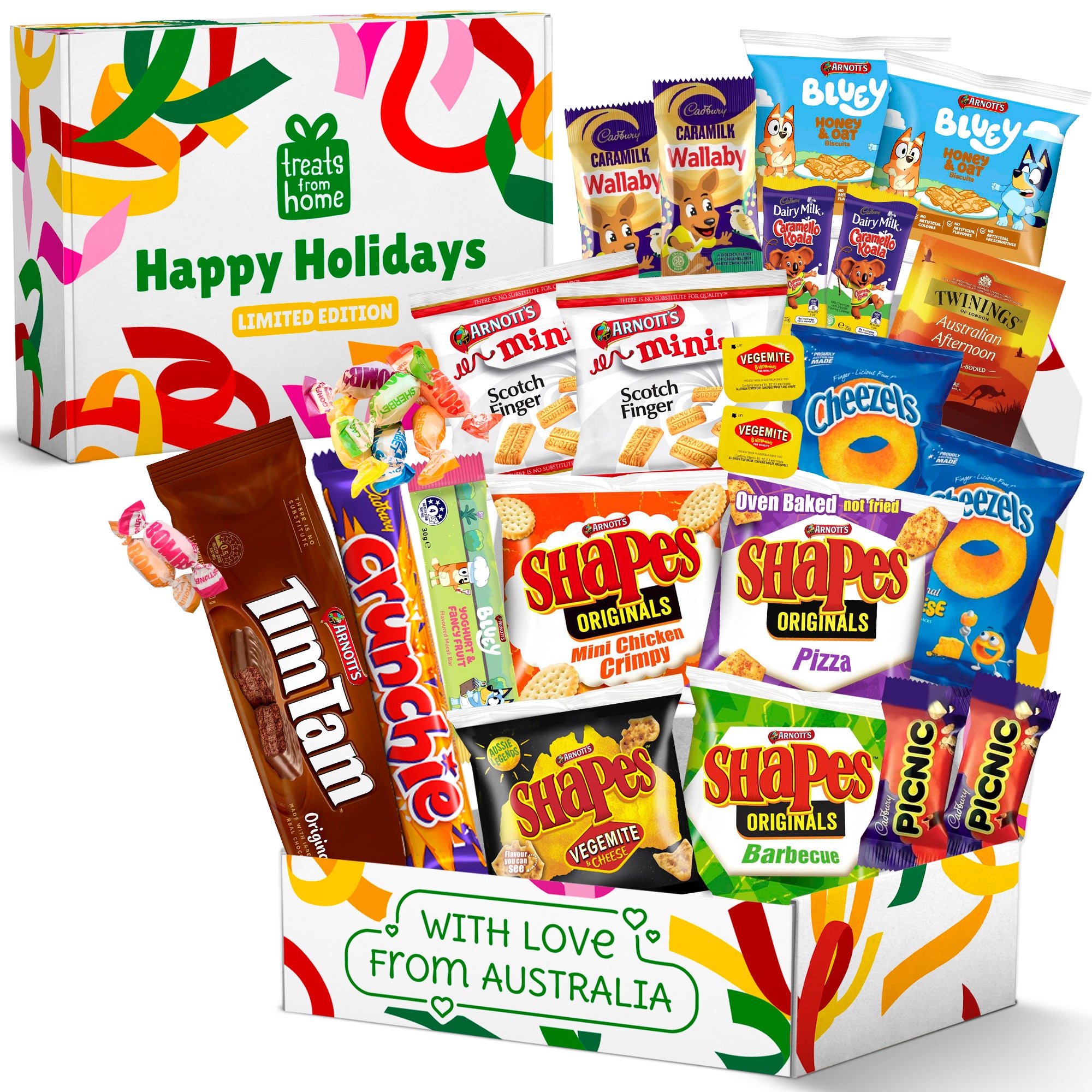 Australian Christmas & Holiday Snack Box