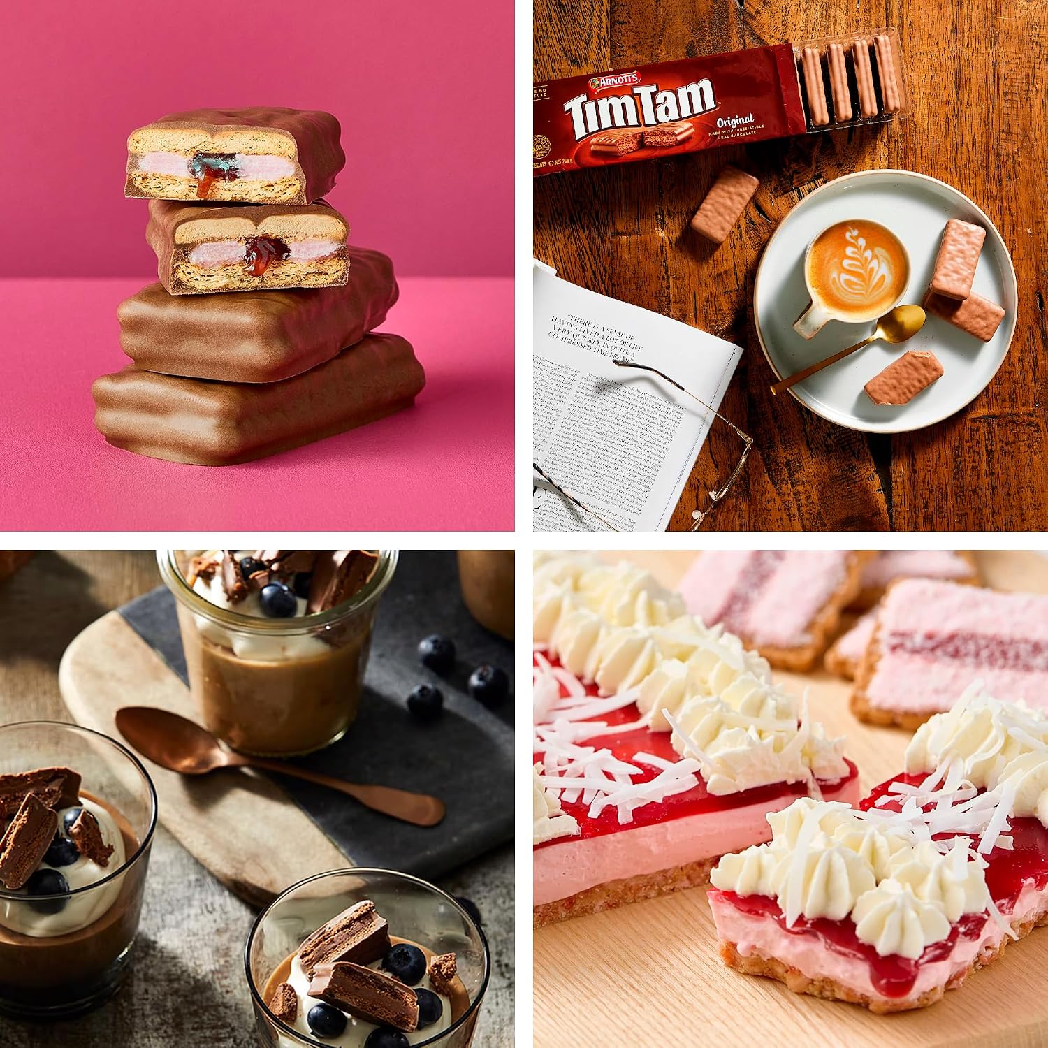 Tim Tam Cookies Gift 2 Pack – Australian Chocolate Biscuits Variety Pack