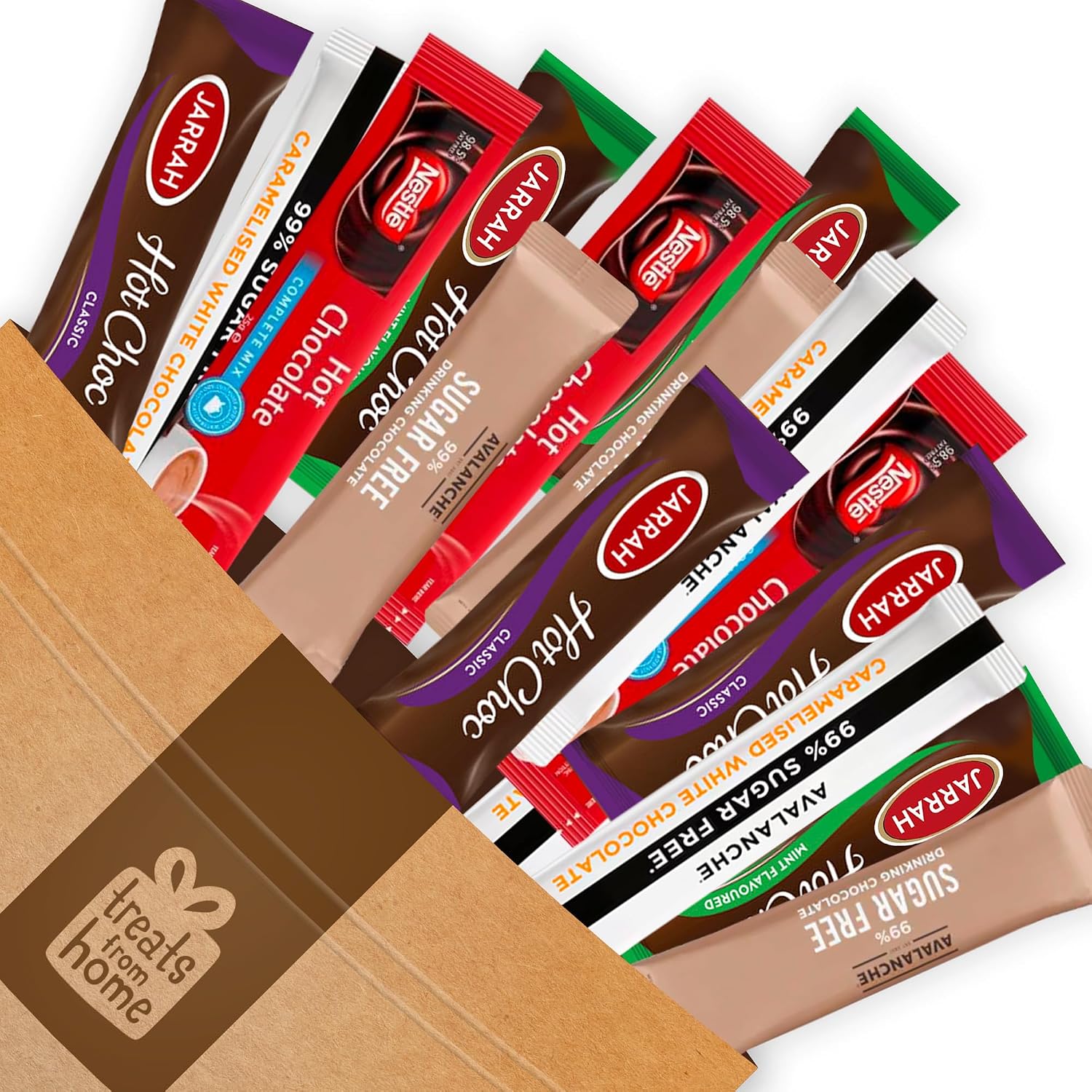 Hot Chocolate Variety Pack, 15 Sachets Gift Box