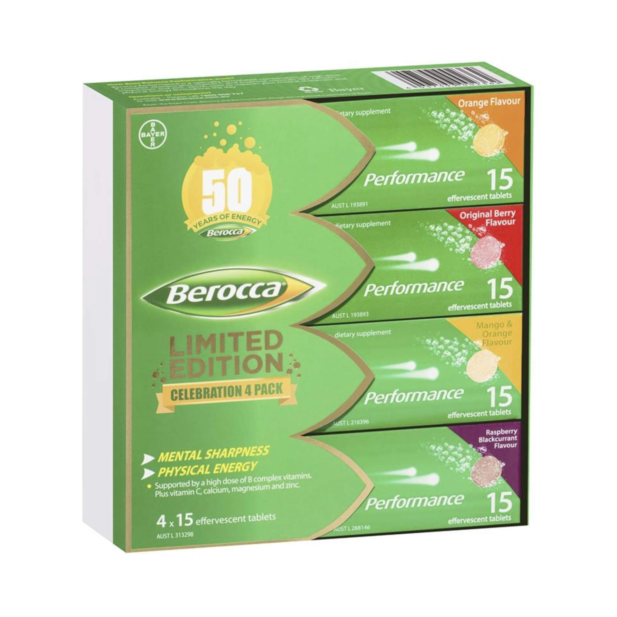 Berocca Performance – Celebration (60 Tablets)
