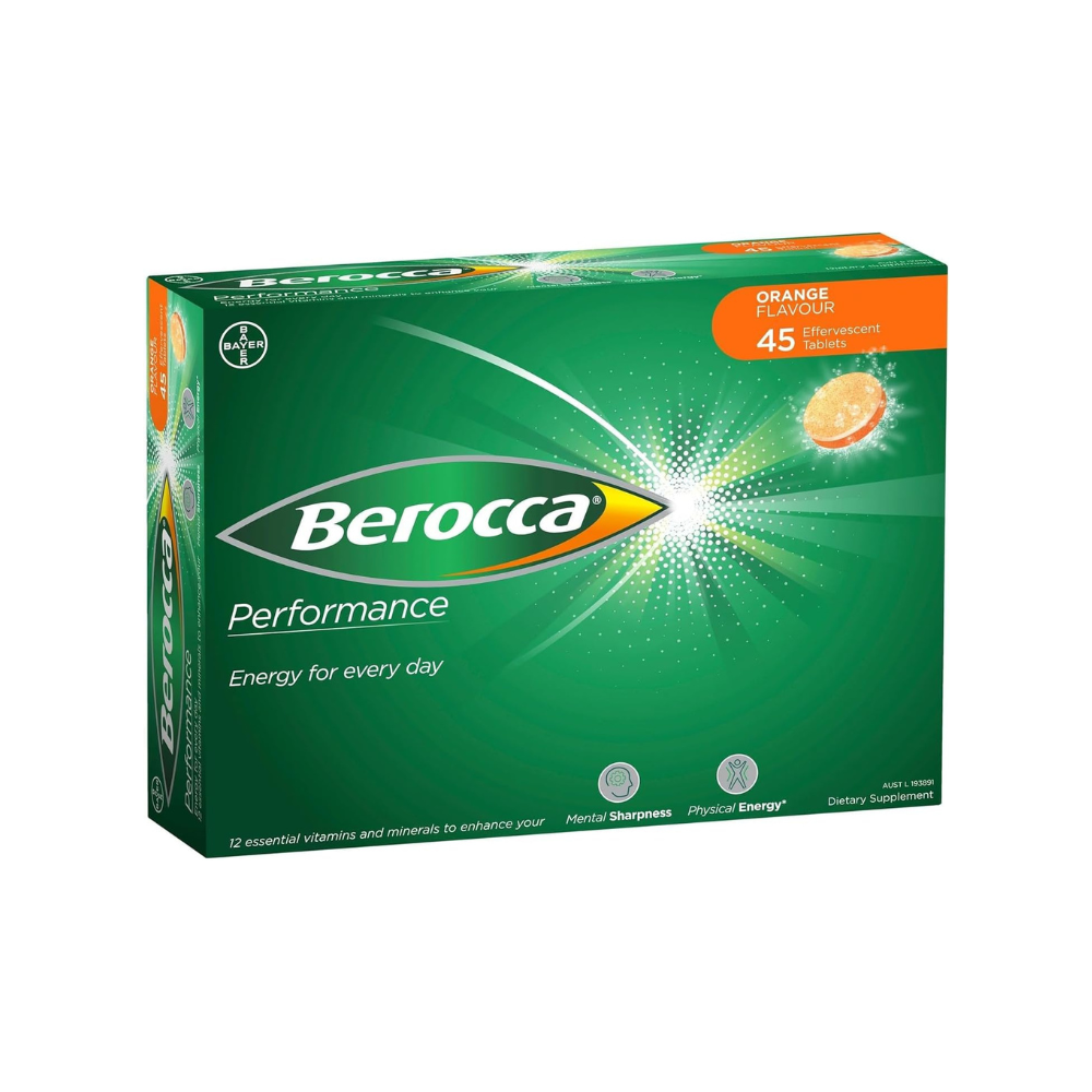 Berocca Energy Orange 45 Tablets